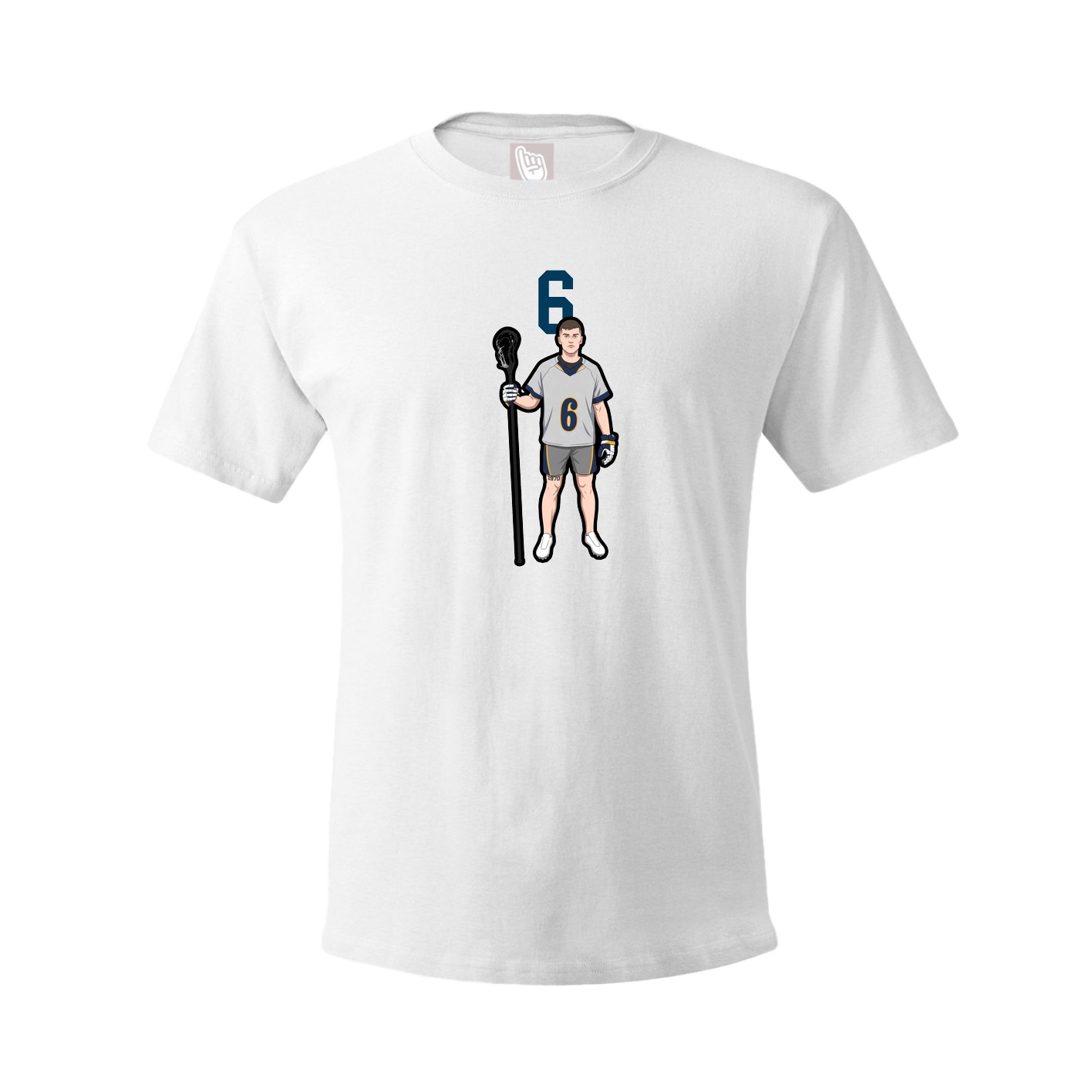 Tee — Number Top in White