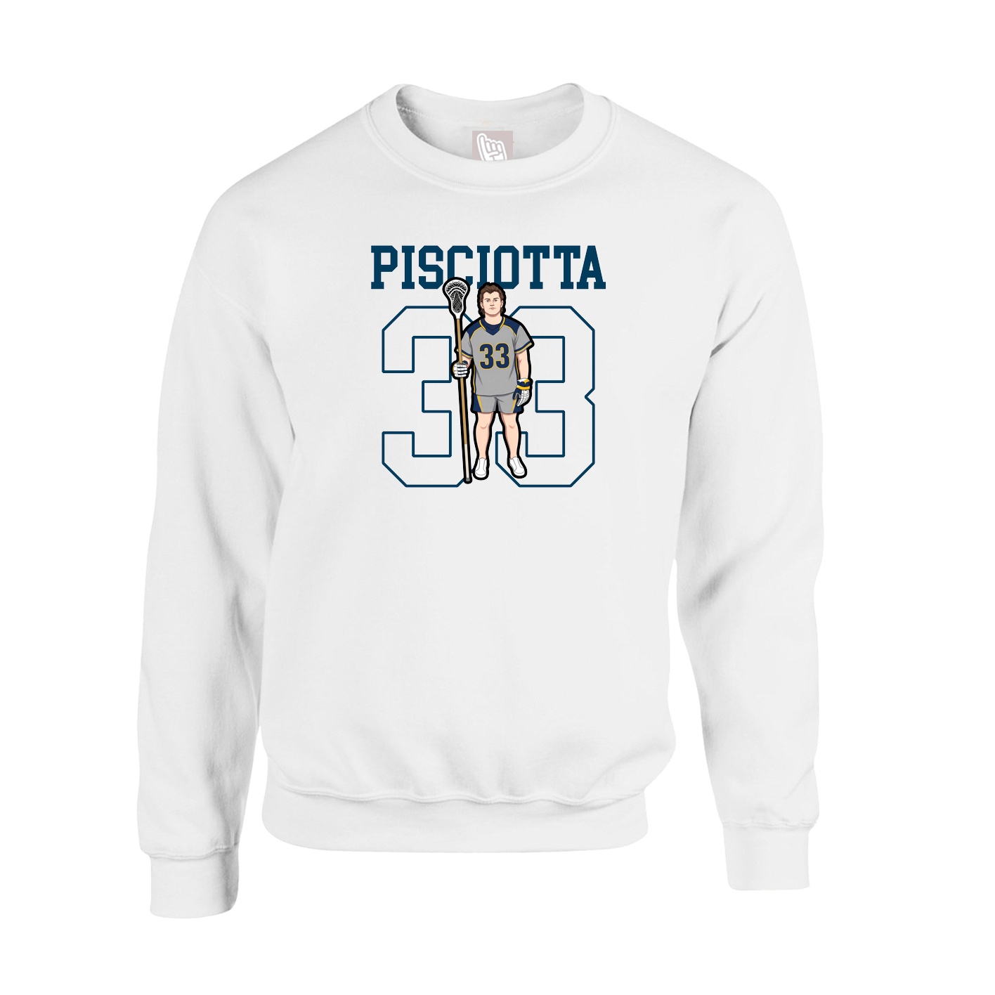 Fleece Crew — Shirsey in White