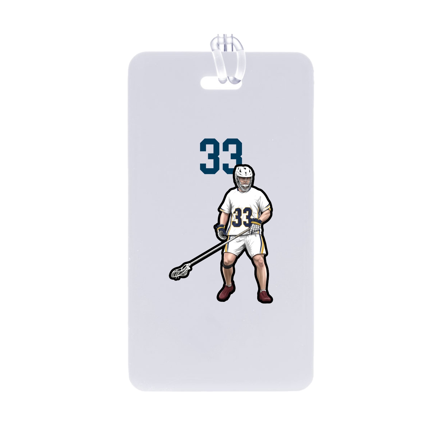 Bag Tag — Number Top in Classic