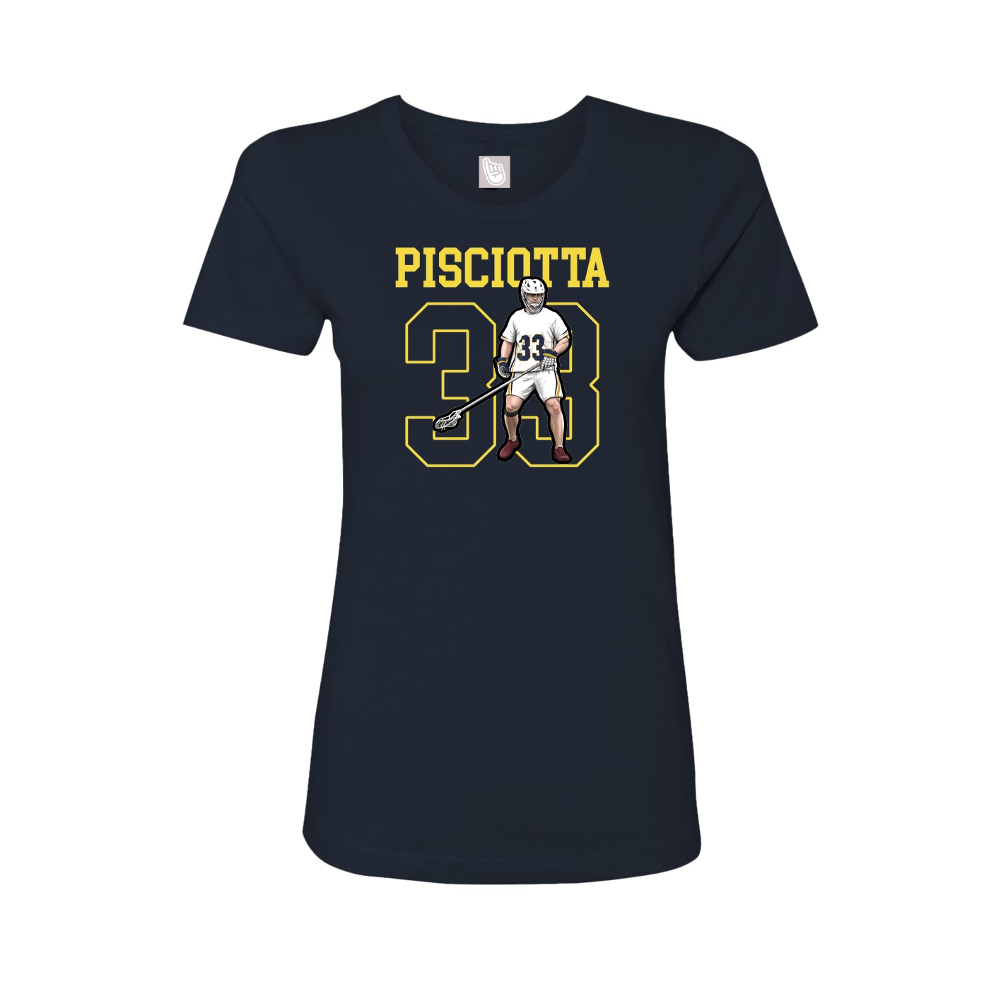 Fitted Women's Tee — Shirsey in Navy