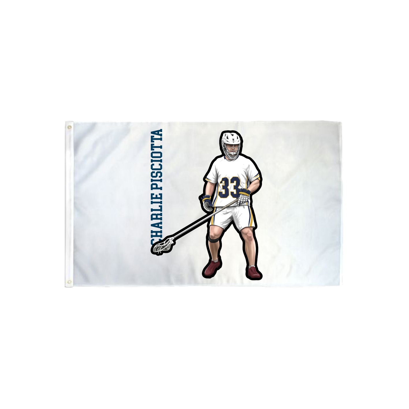 3x5 Flag — Name Vertical in Classic