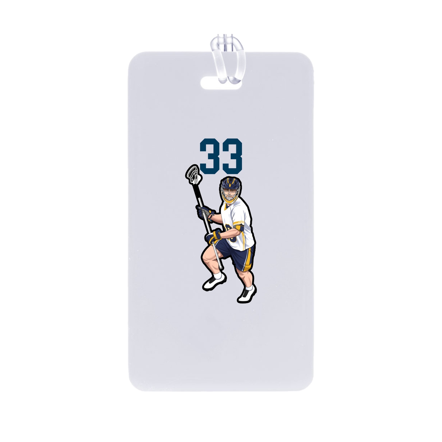Bag Tag — Number Top in Classic