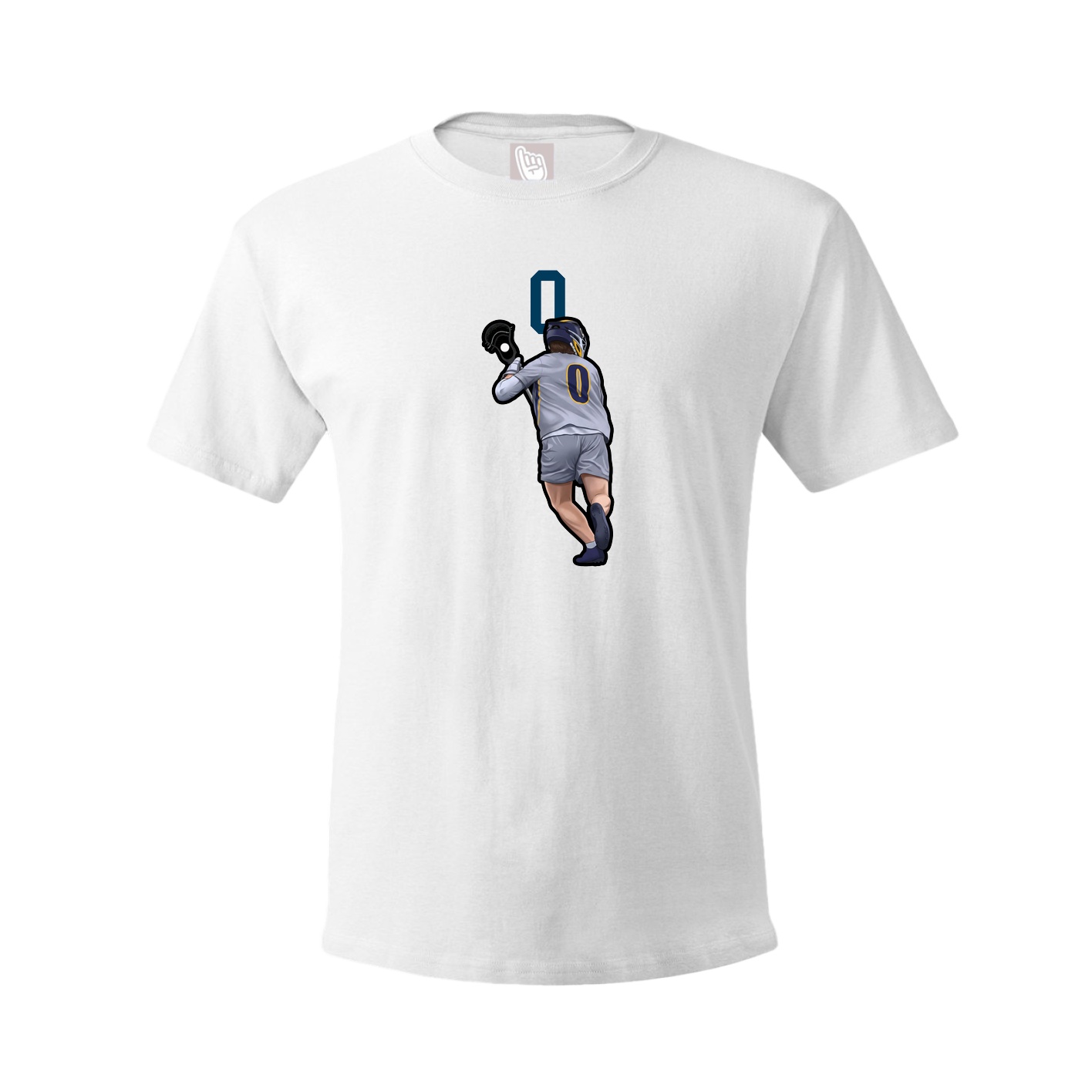 Tee — Number Top in White