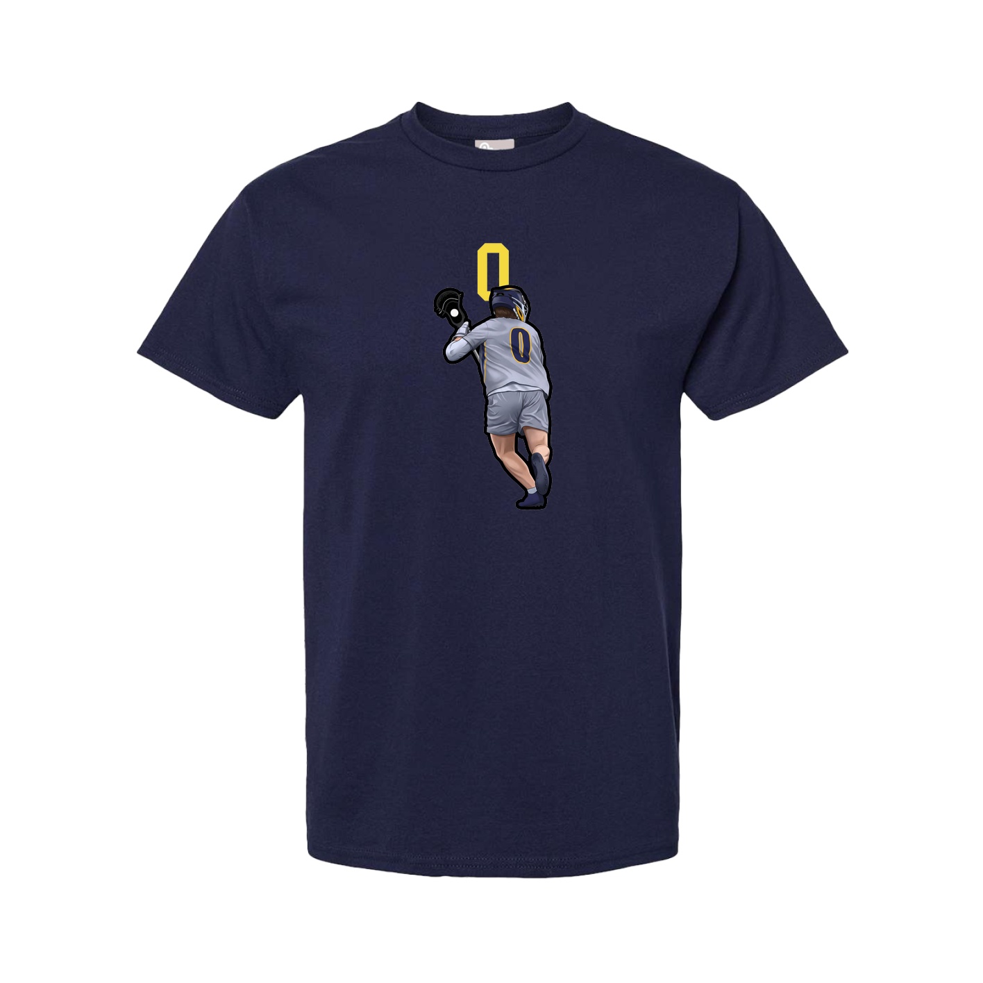 Youth Tee — Number Top in Navy