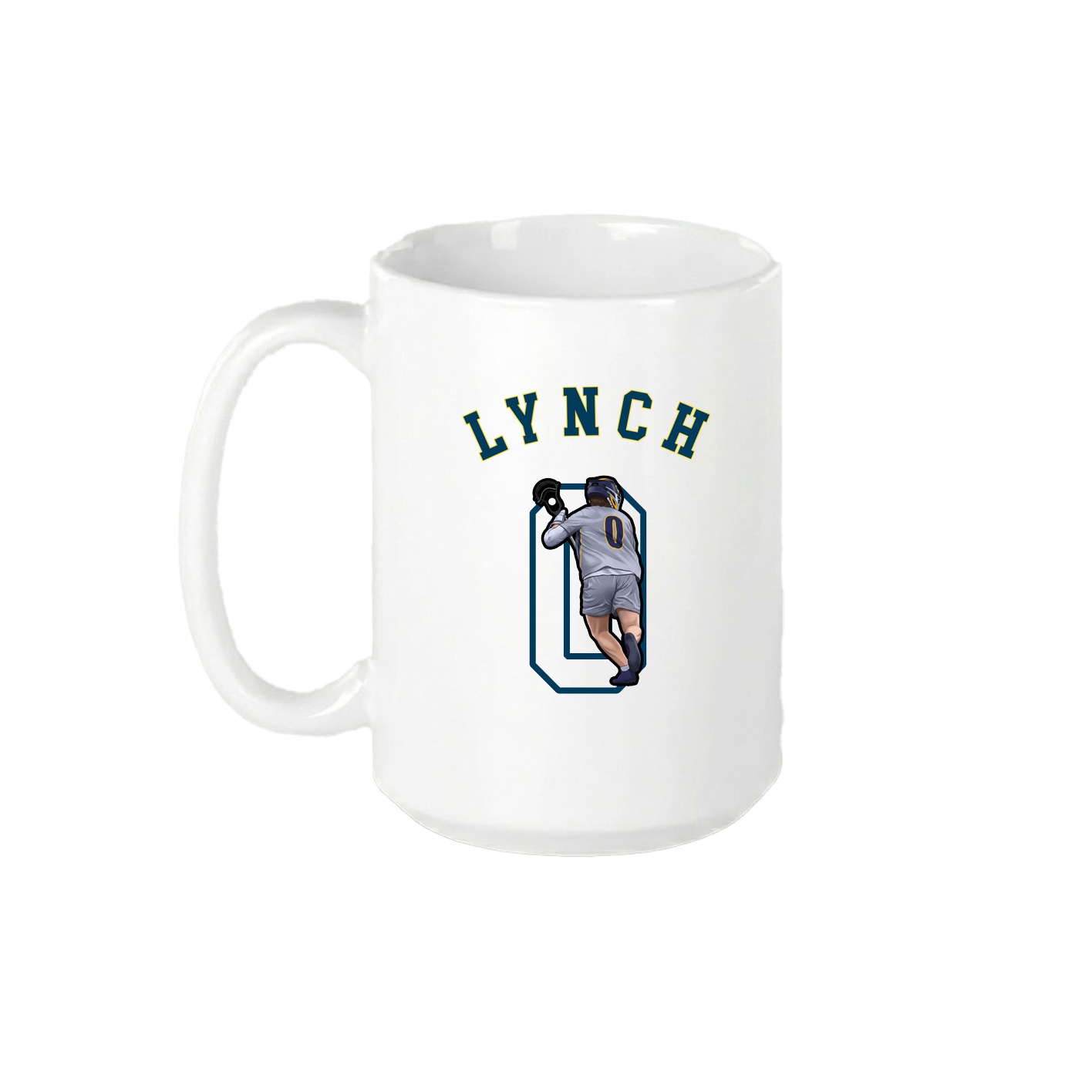 15oz Coffee Mug — Shirsey Arch in White
