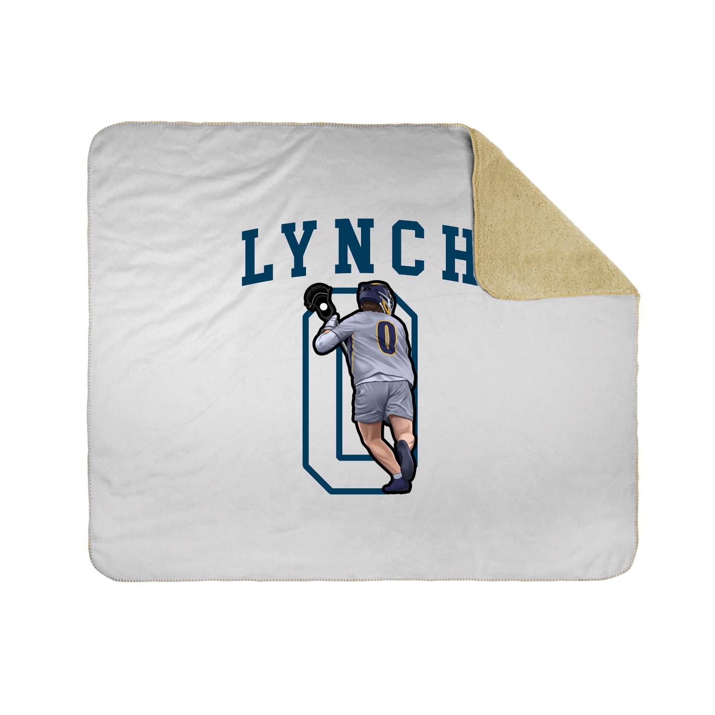 50x60 Sherpa Lined Throw Blanket