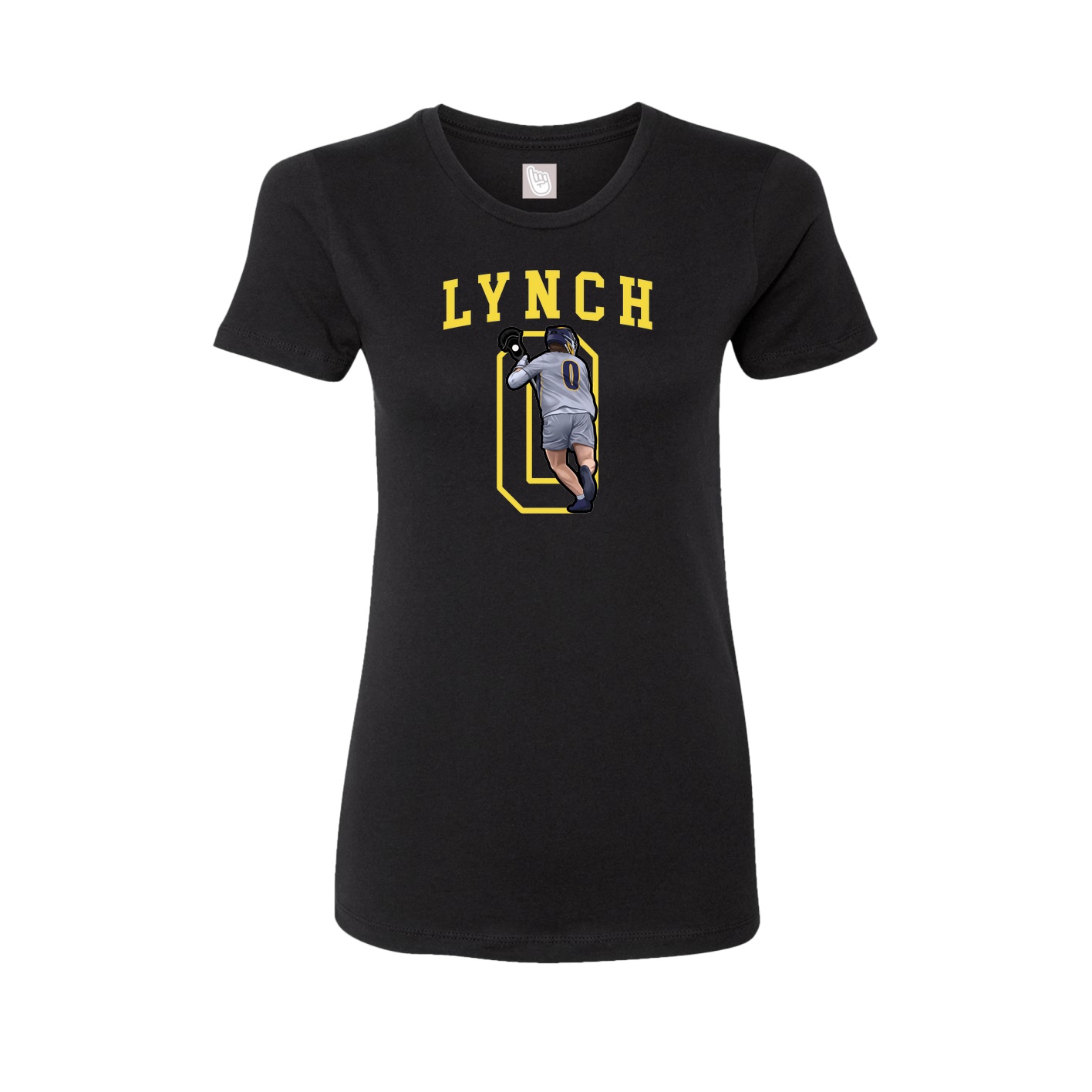 Fitted Women's Tee — Shirsey in Black