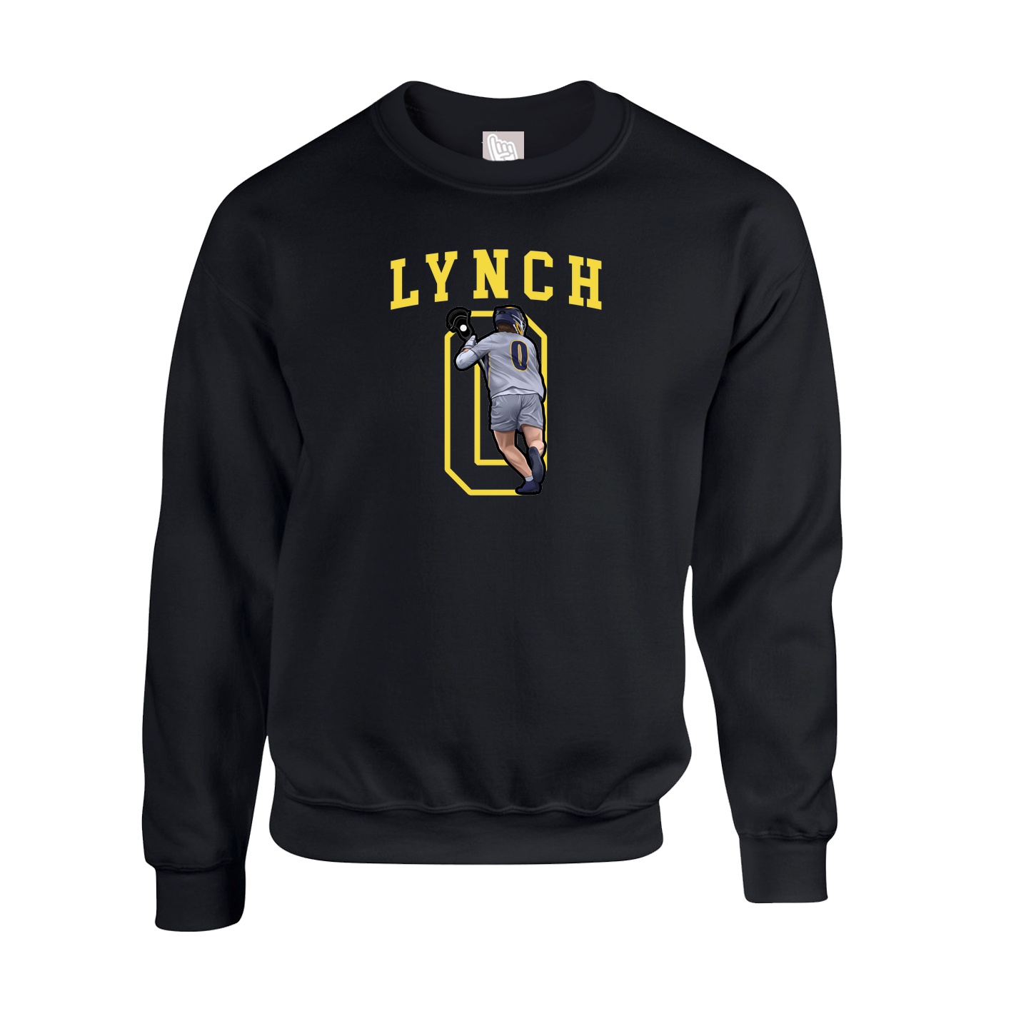 Fleece Crew — Shirsey in Black