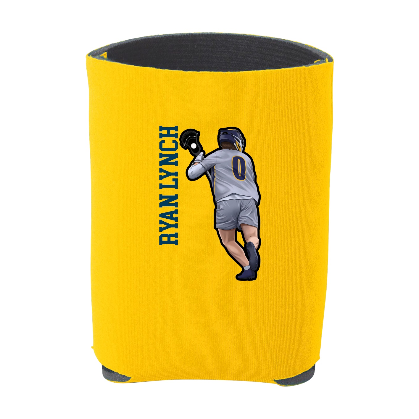 Can Holder — Name Vertical in Yellow