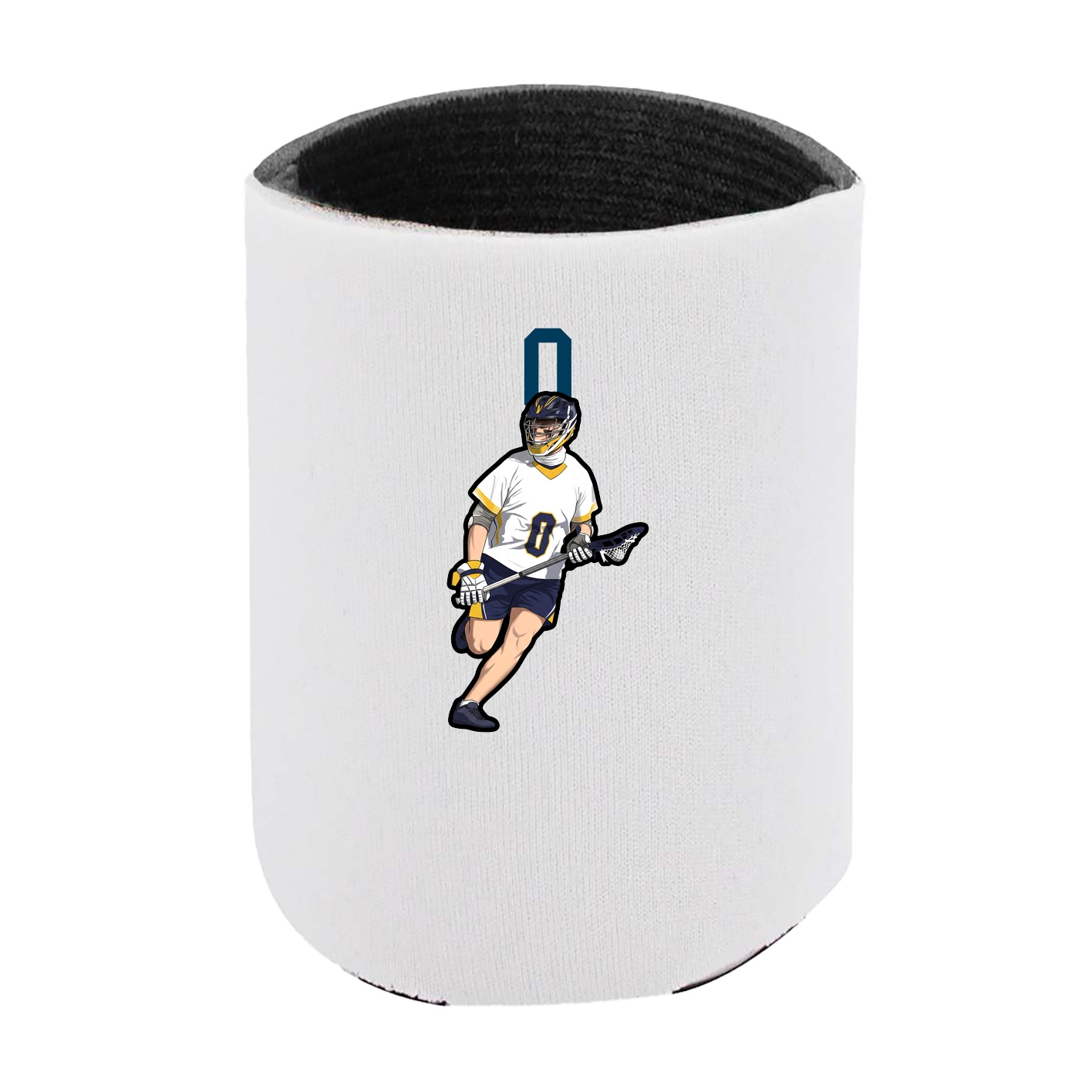 Can Holder — Number Top in White