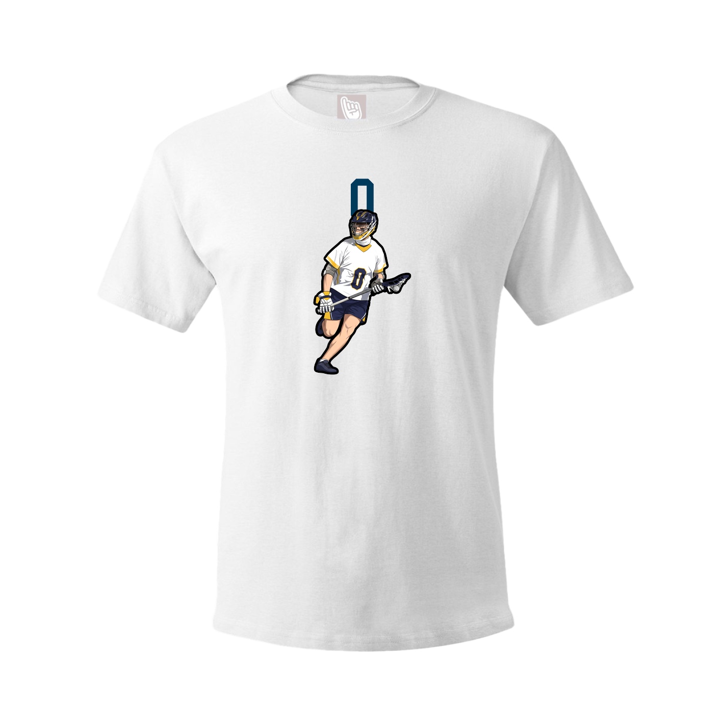 Tee — Number Top in White