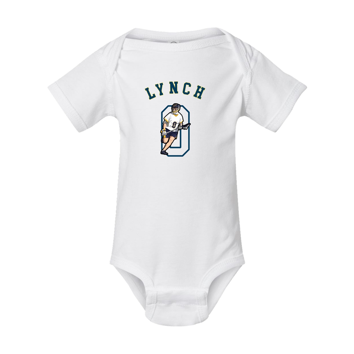 Baby Onesie — Shirsey Arch in White