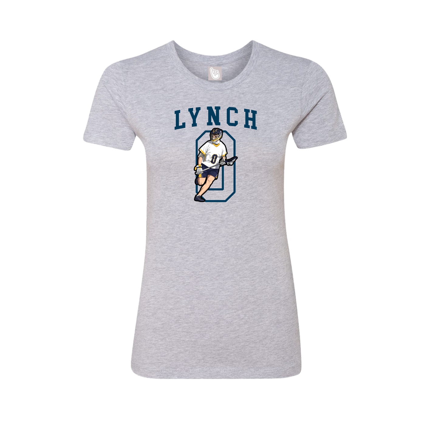 Fitted Women's Tee — Shirsey in Grey