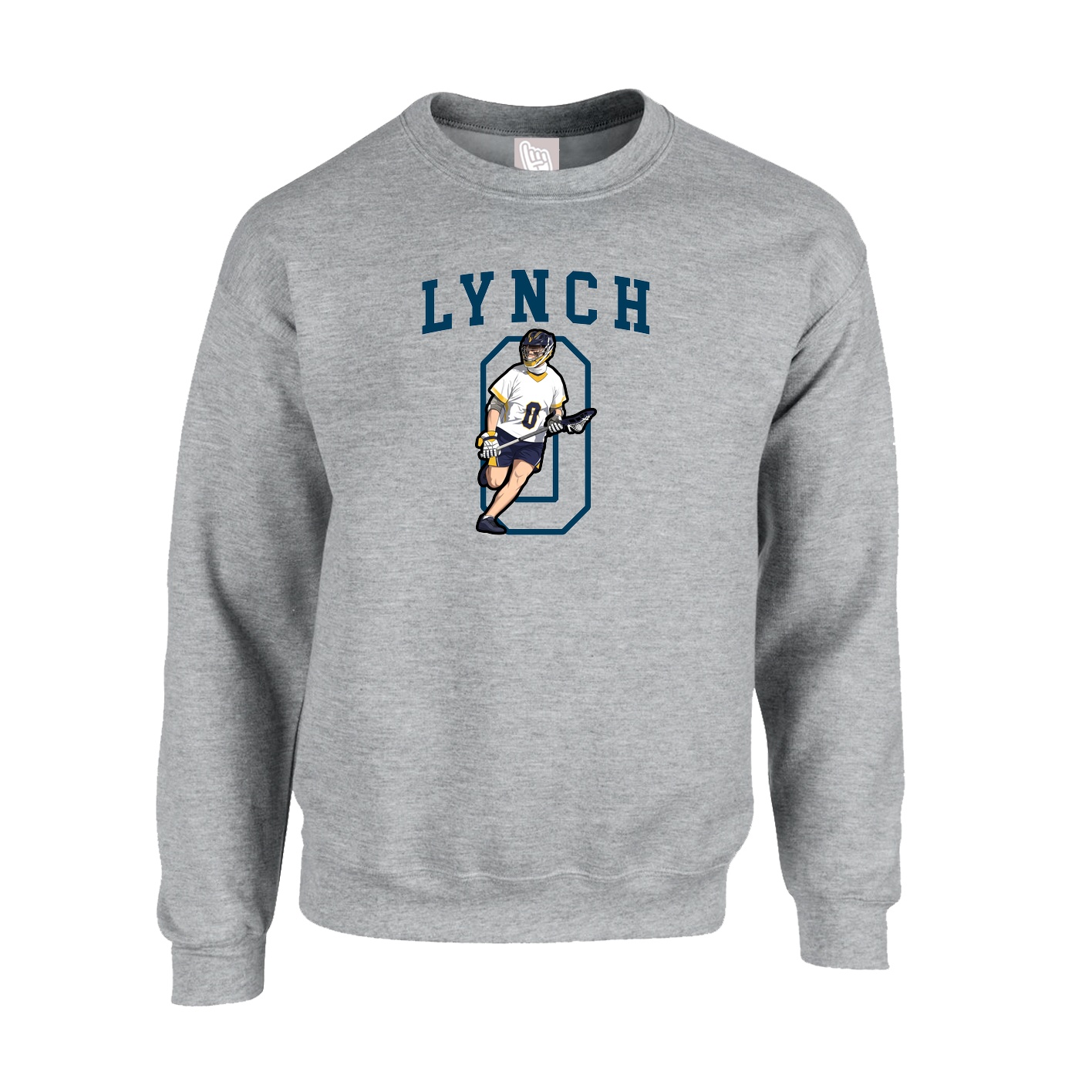 Fleece Crew — Shirsey in Grey