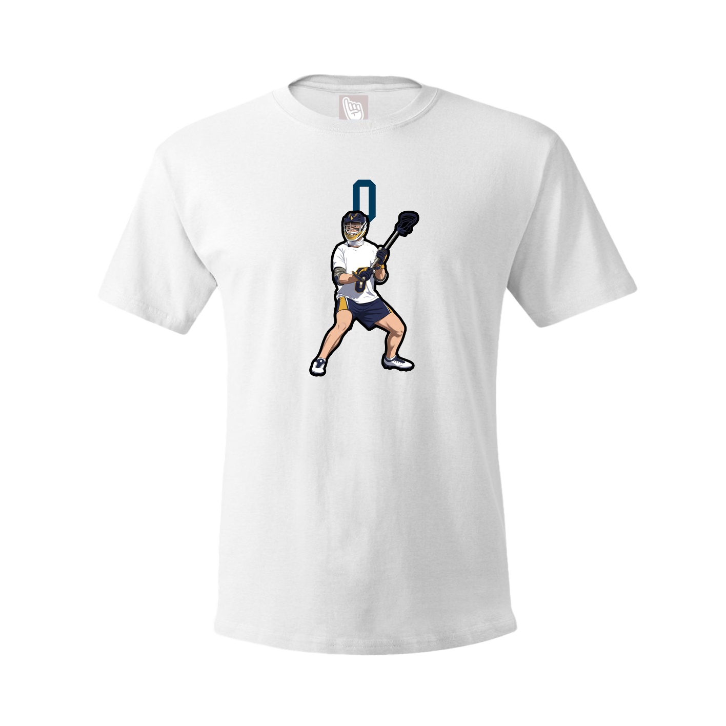 Tee — Number Top in White