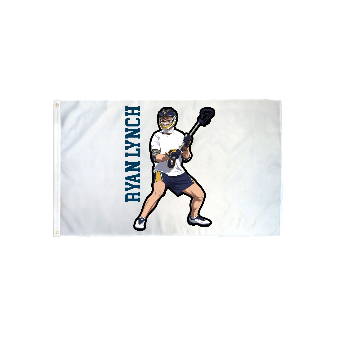 3x5 Flag — Name Vertical in Classic