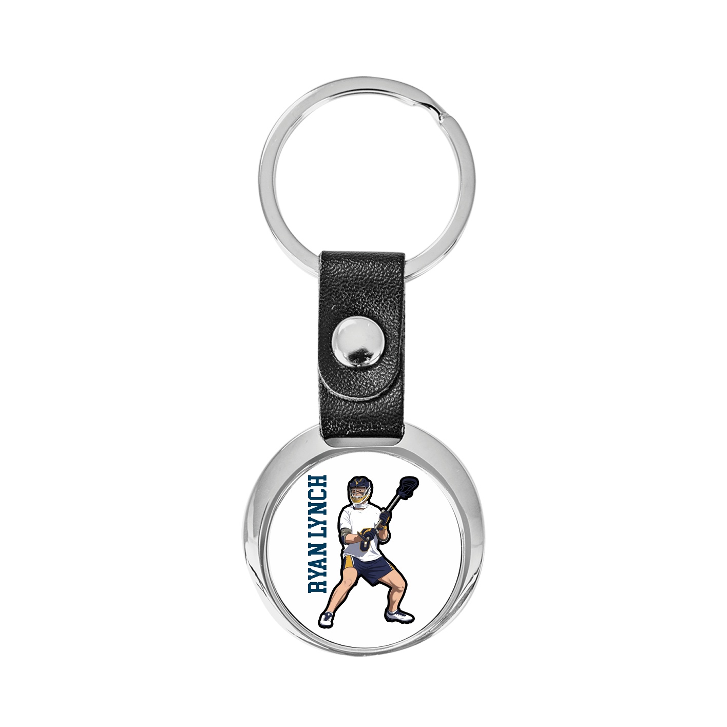 Key Chain — Name Vertical in Classic