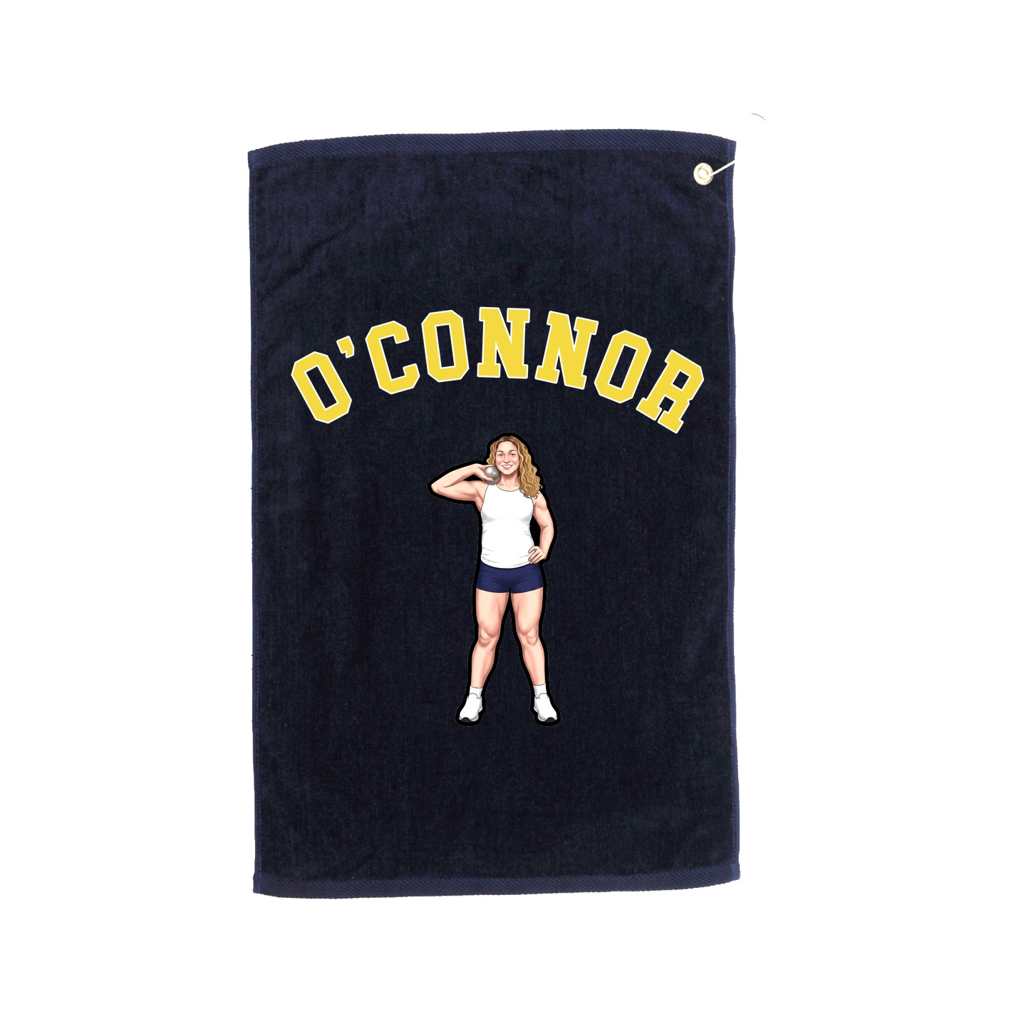 Golf Towel — Shirsey Arch in Navy