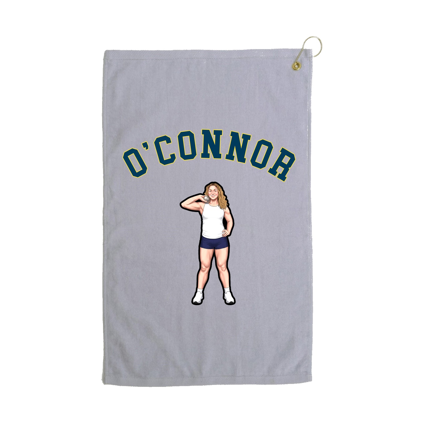 Golf Towel — Shirsey Arch in Grey