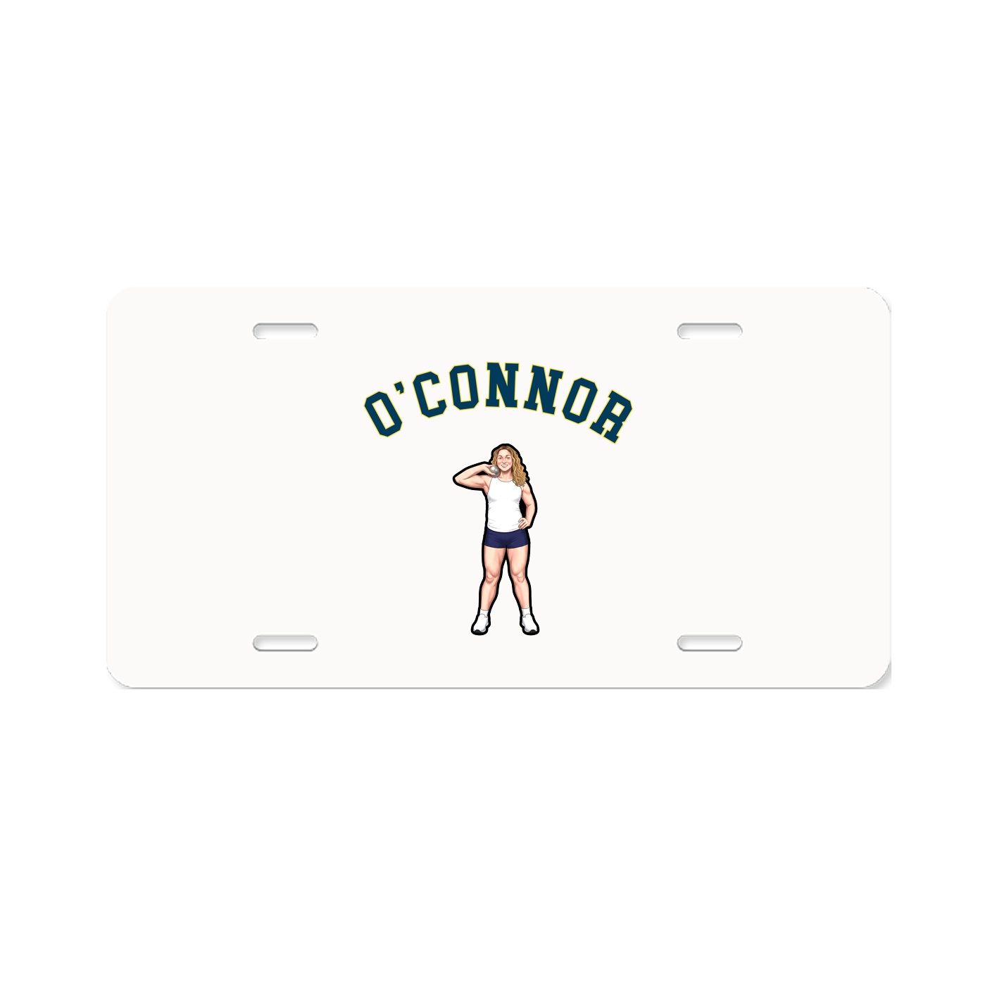 License Plate — Shirsey Arch in Classic