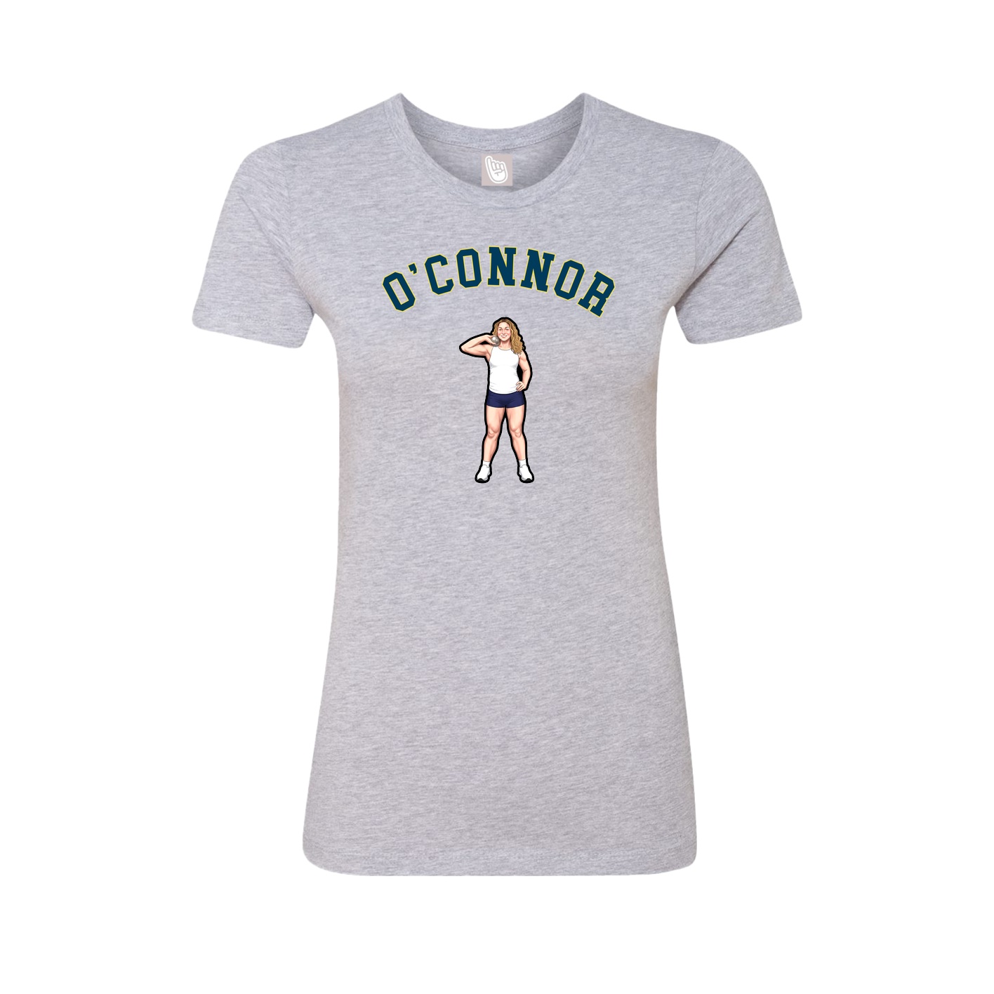 Womens Tee — Shirsey Arch in Grey