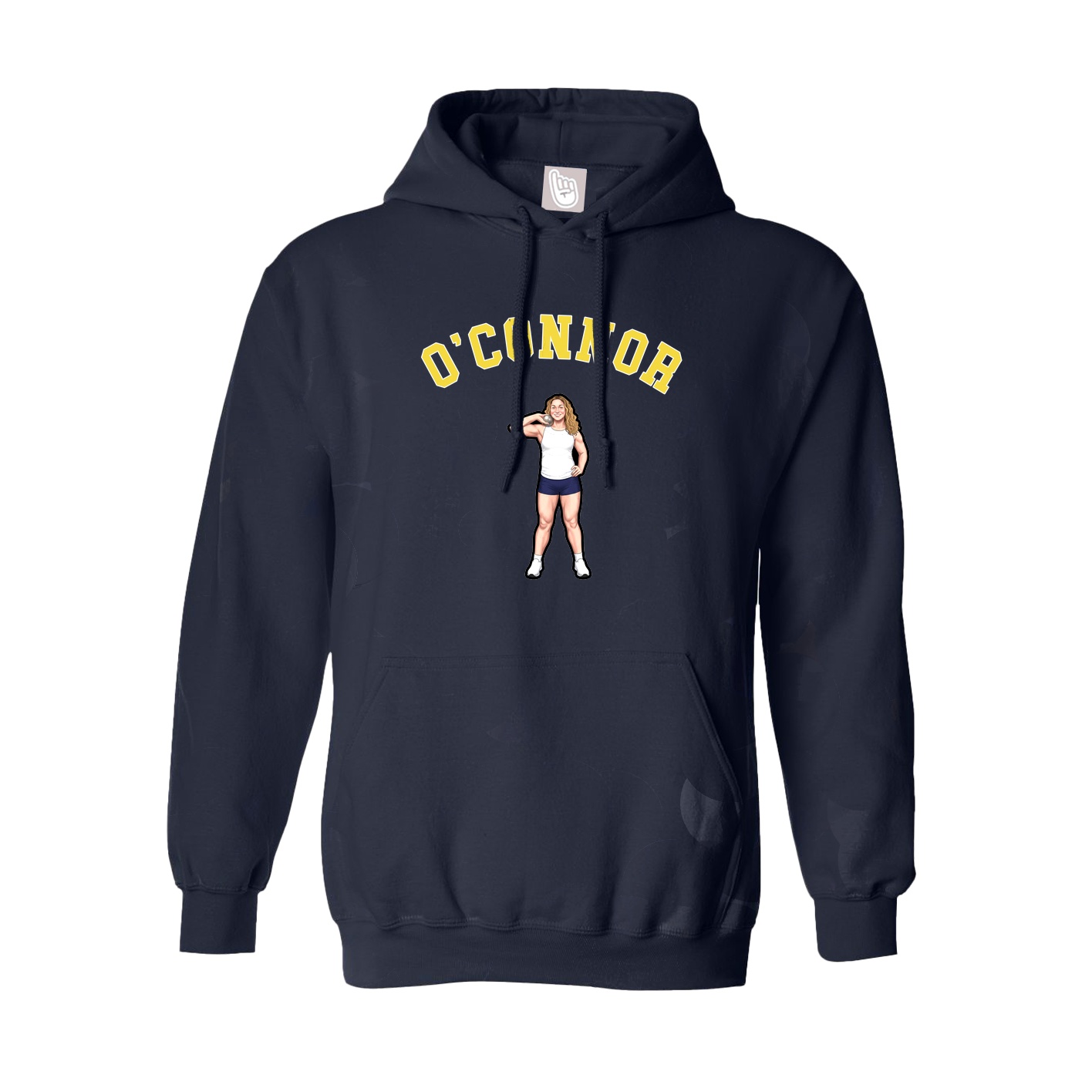 Youth Hoodie — Shirsey Arch in Navy