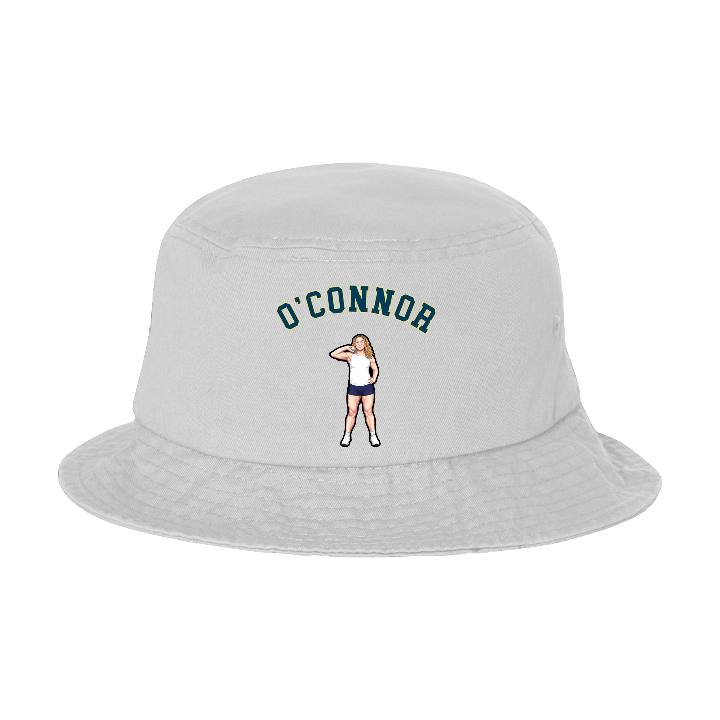 Bucket Cap — Shirsey Arch in White