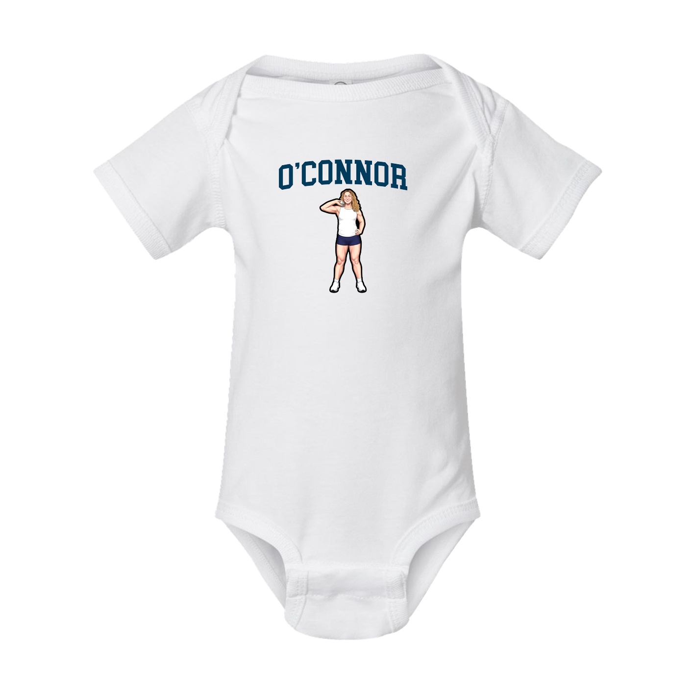 Baby Onesie — Shirsey in White