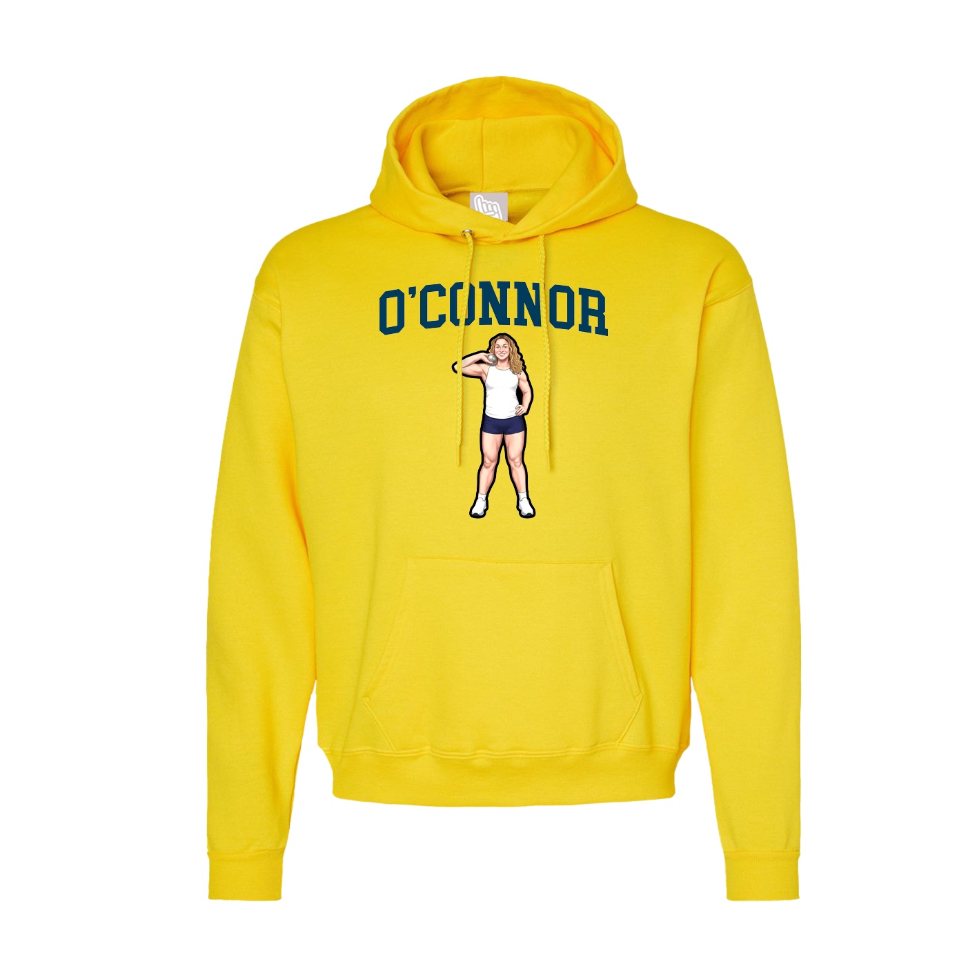 Hoodie — Shirsey in Yellow