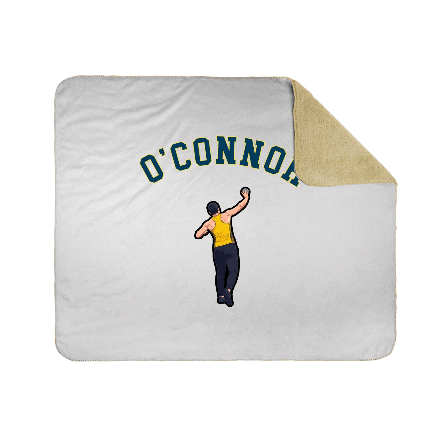 Throw Blanket — Shirsey Arch in White
