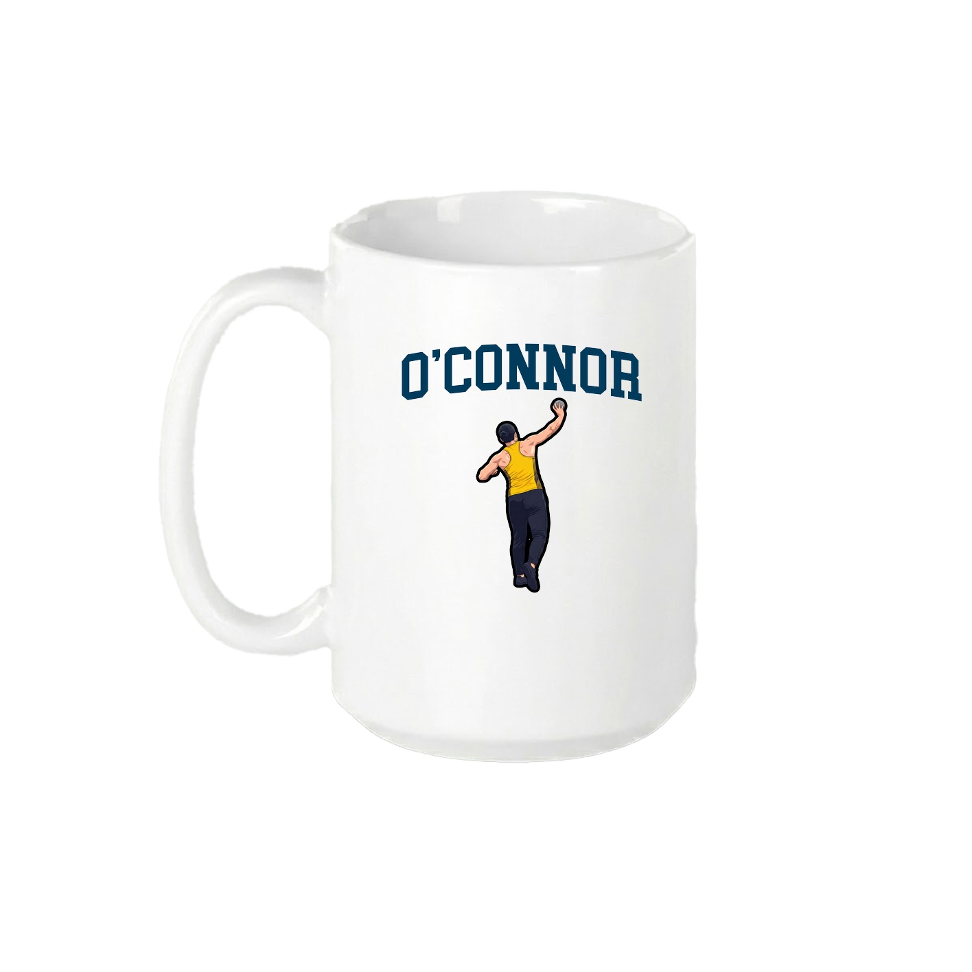 15oz Coffee Mug — Shirsey in White