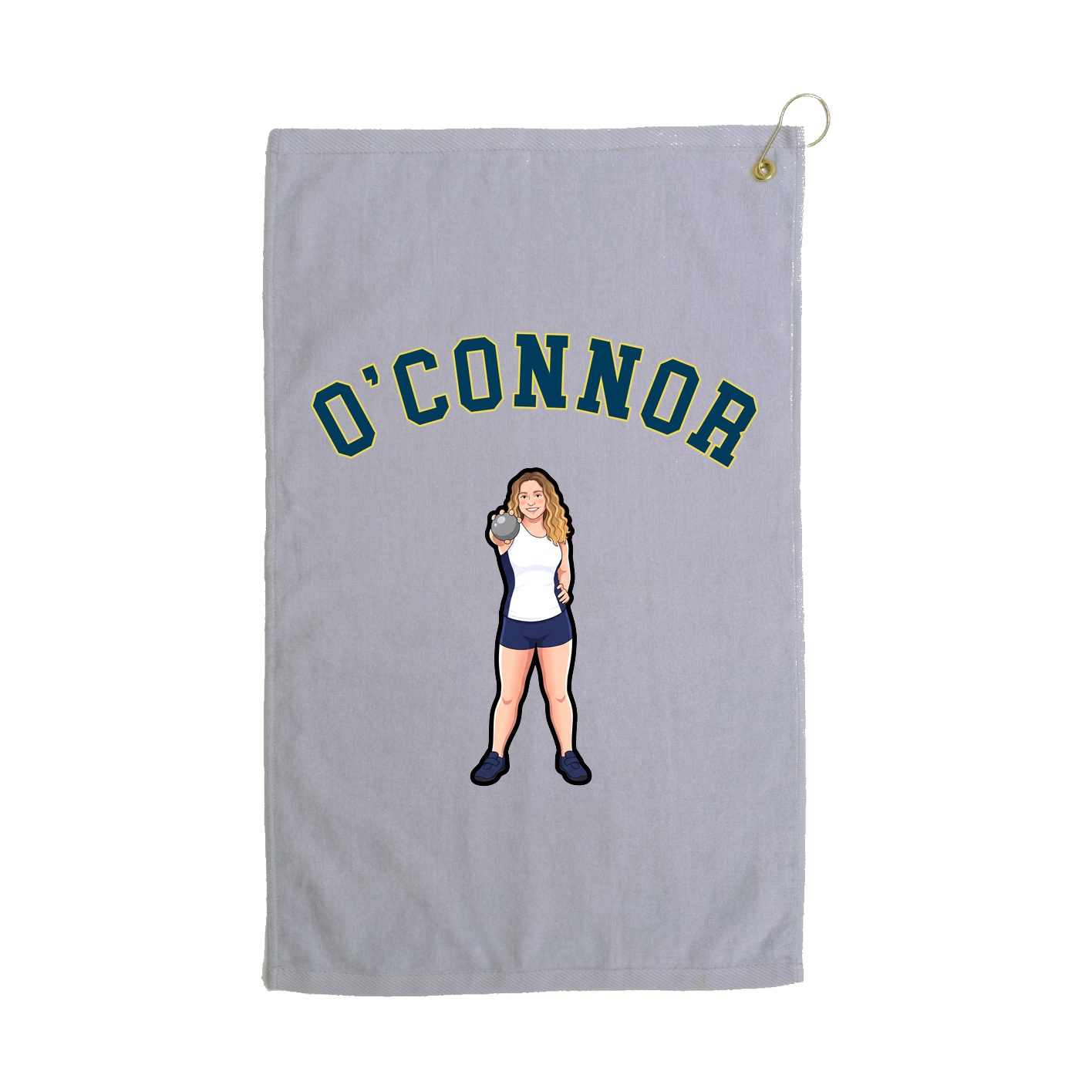 Golf Towel — Shirsey Arch in Grey
