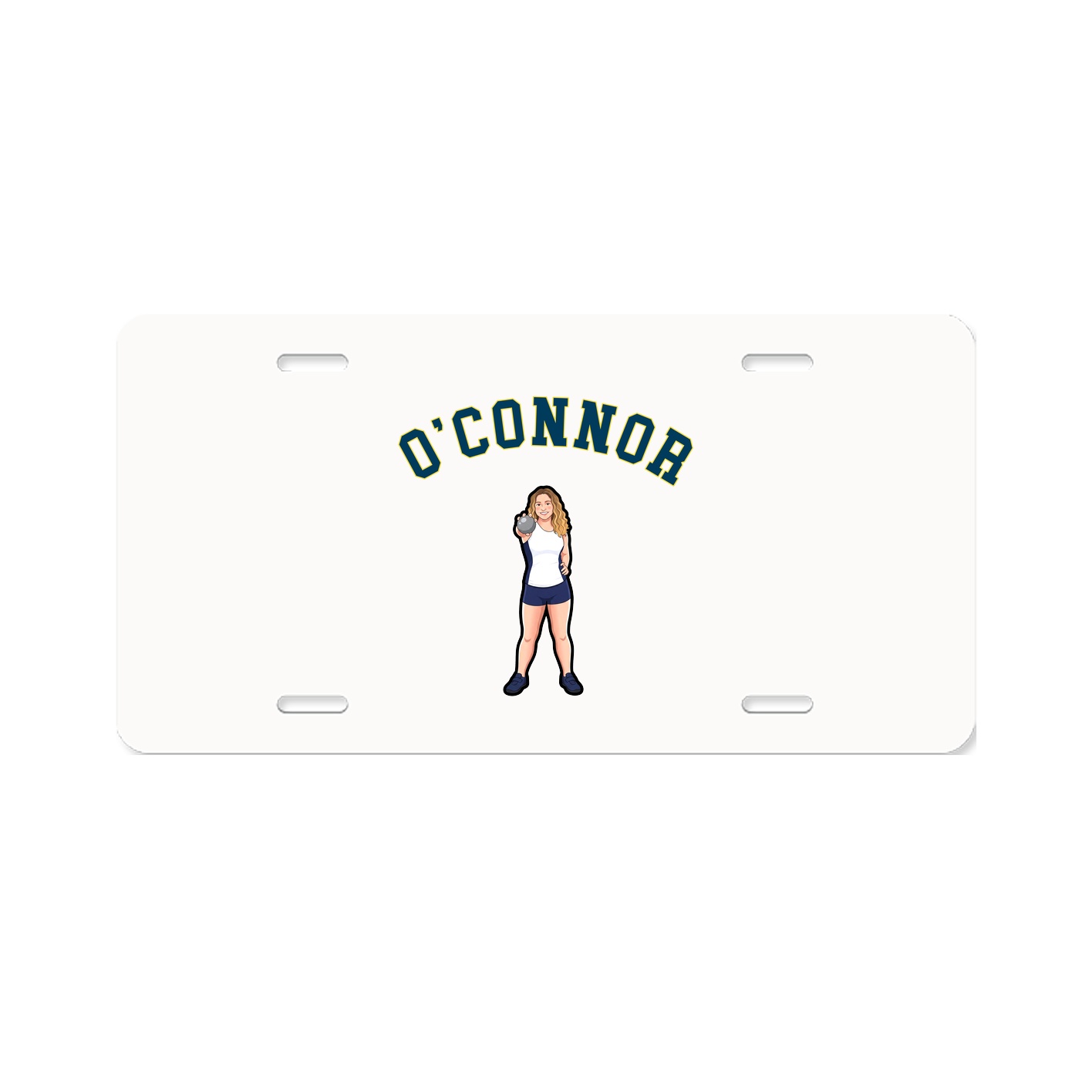 License Plate — Shirsey Arch in Classic
