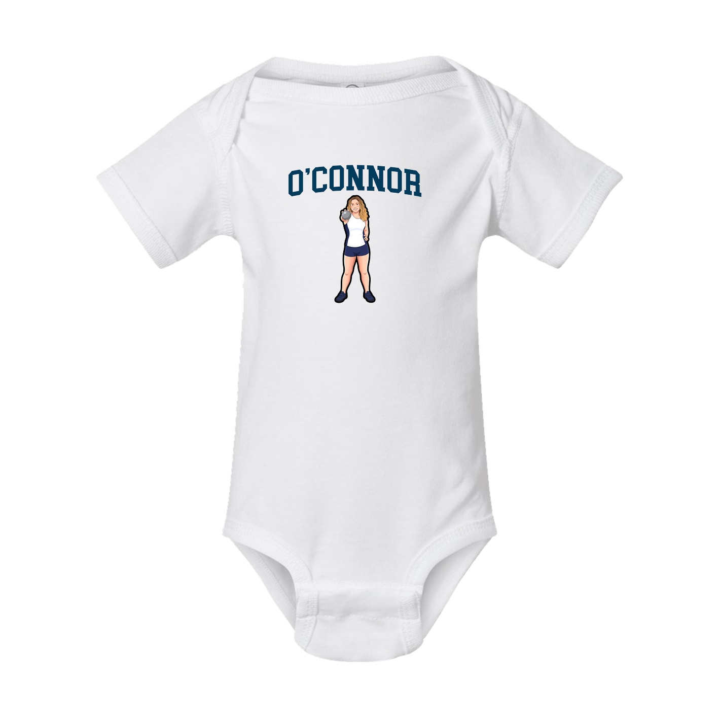 Baby Onesie — Shirsey in White