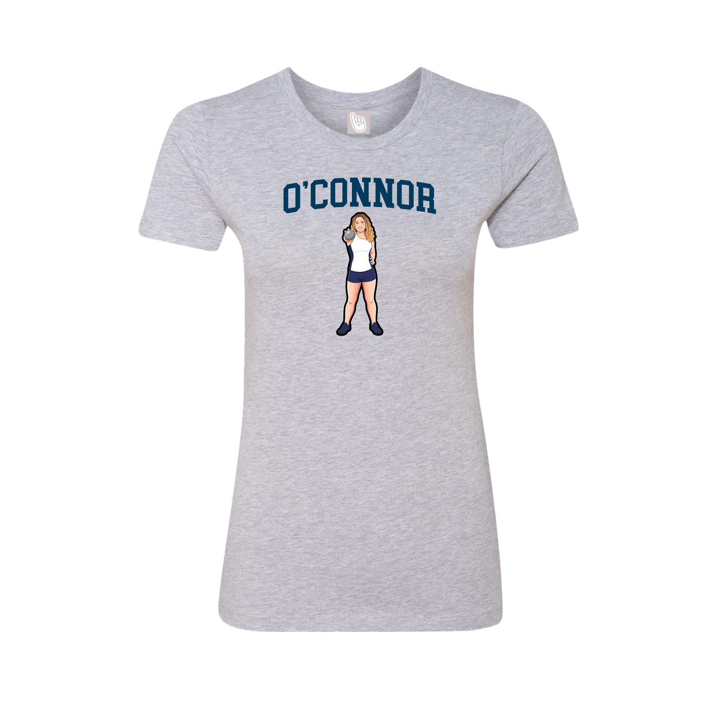 Womens Tee — Shirsey in Grey
