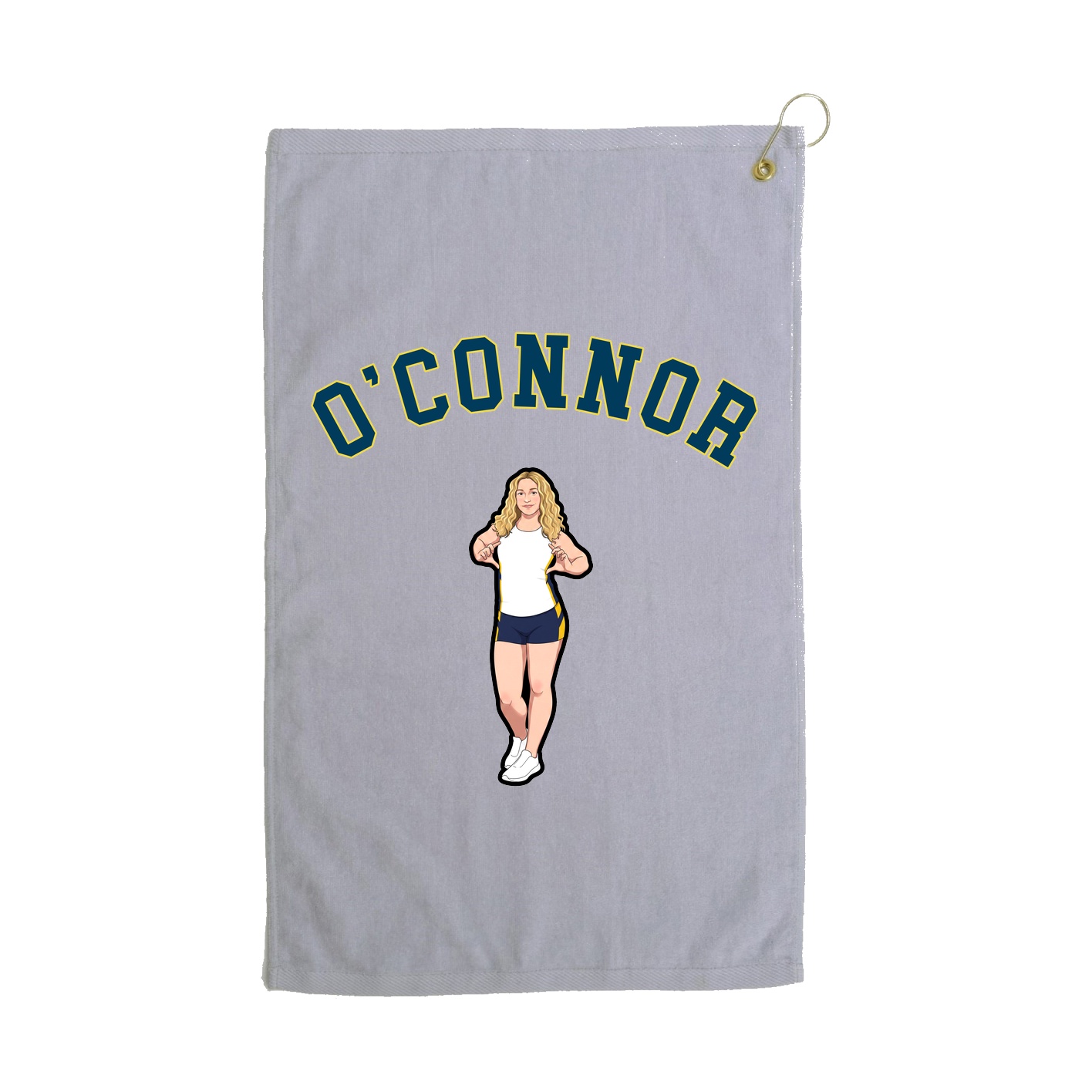 Golf Towel — Shirsey Arch in Grey