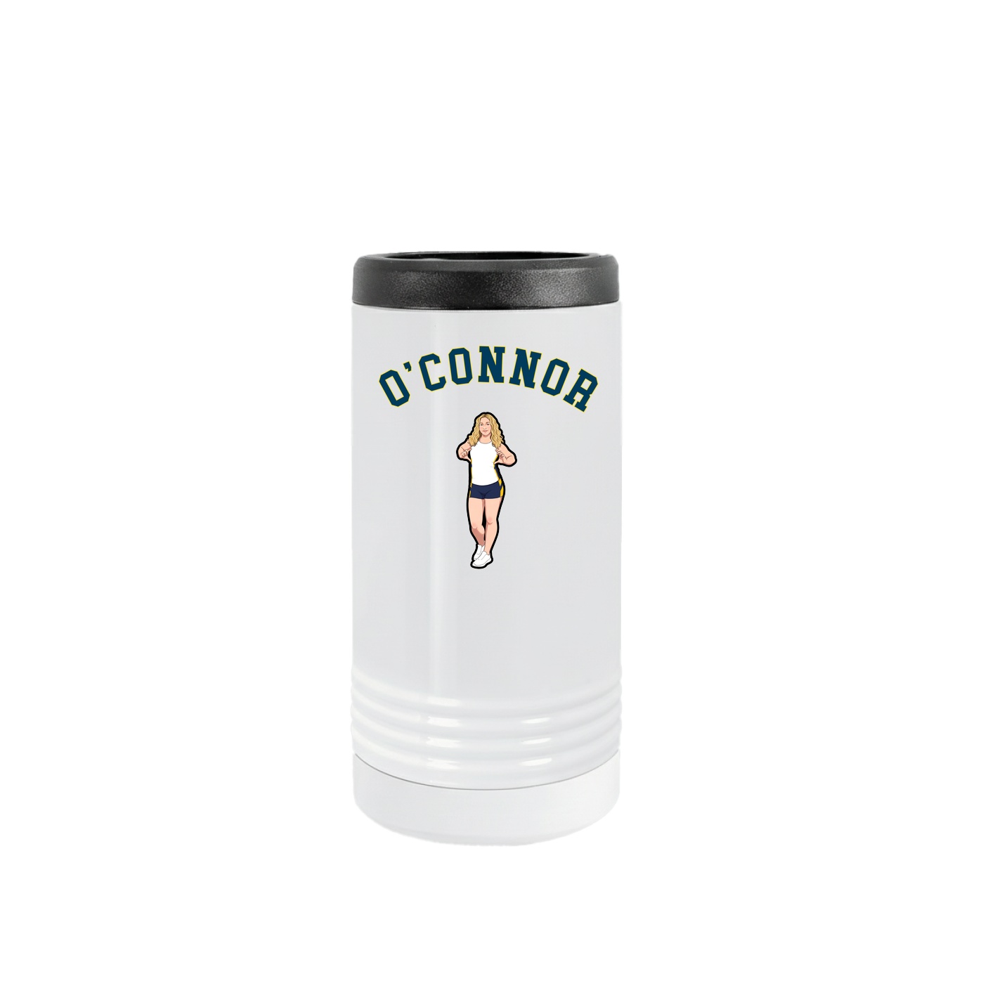 Slim Beverage Holder — Shirsey Arch in White