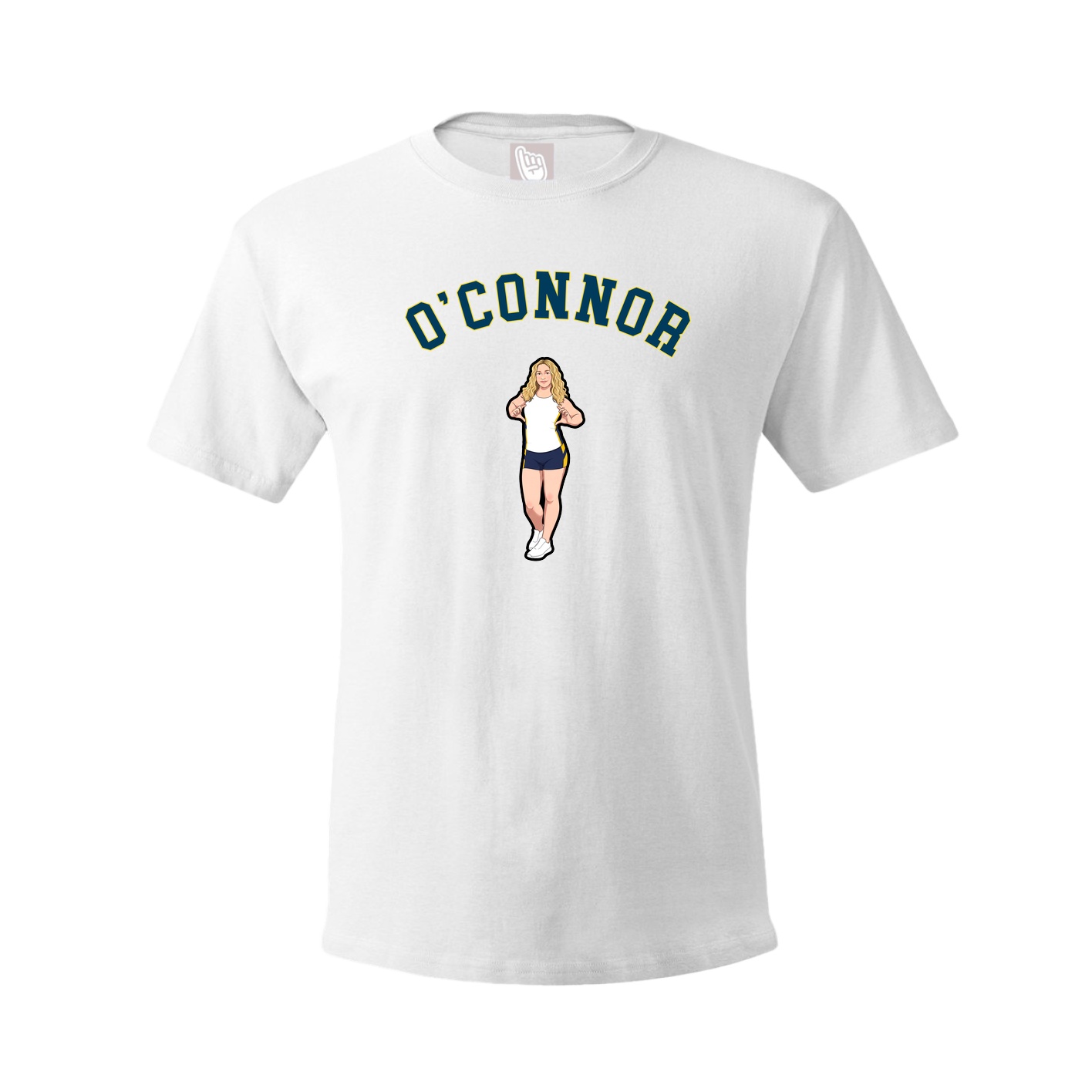 Youth Tee — Shirsey Arch in White