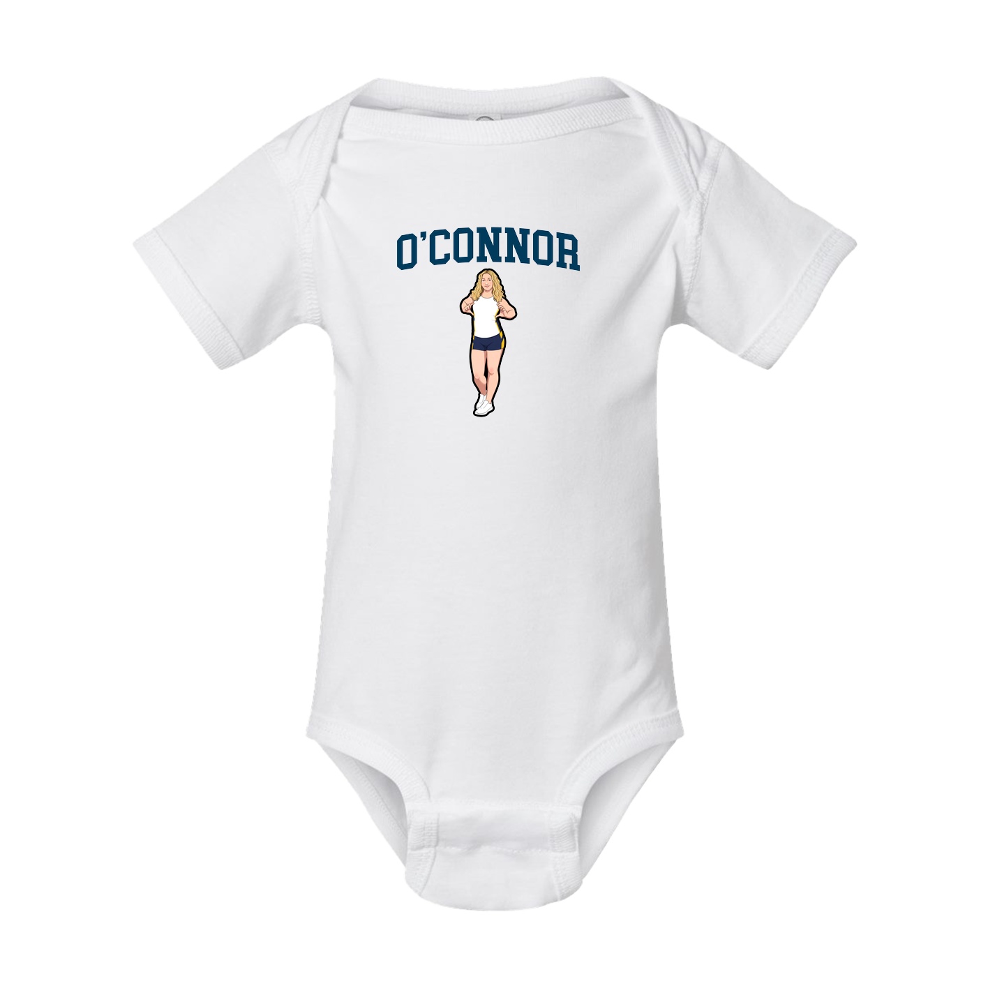 Baby Onesie — Shirsey in White