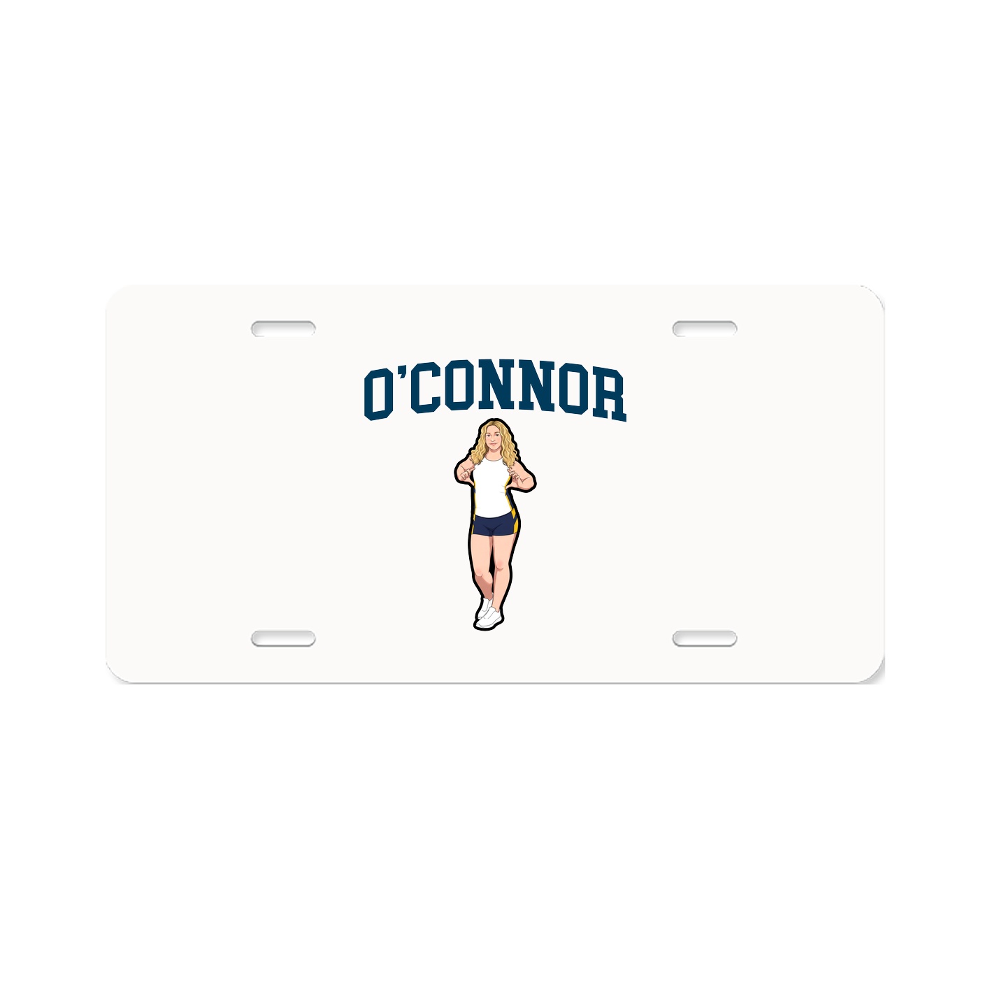 License Plate — Shirsey in Classic
