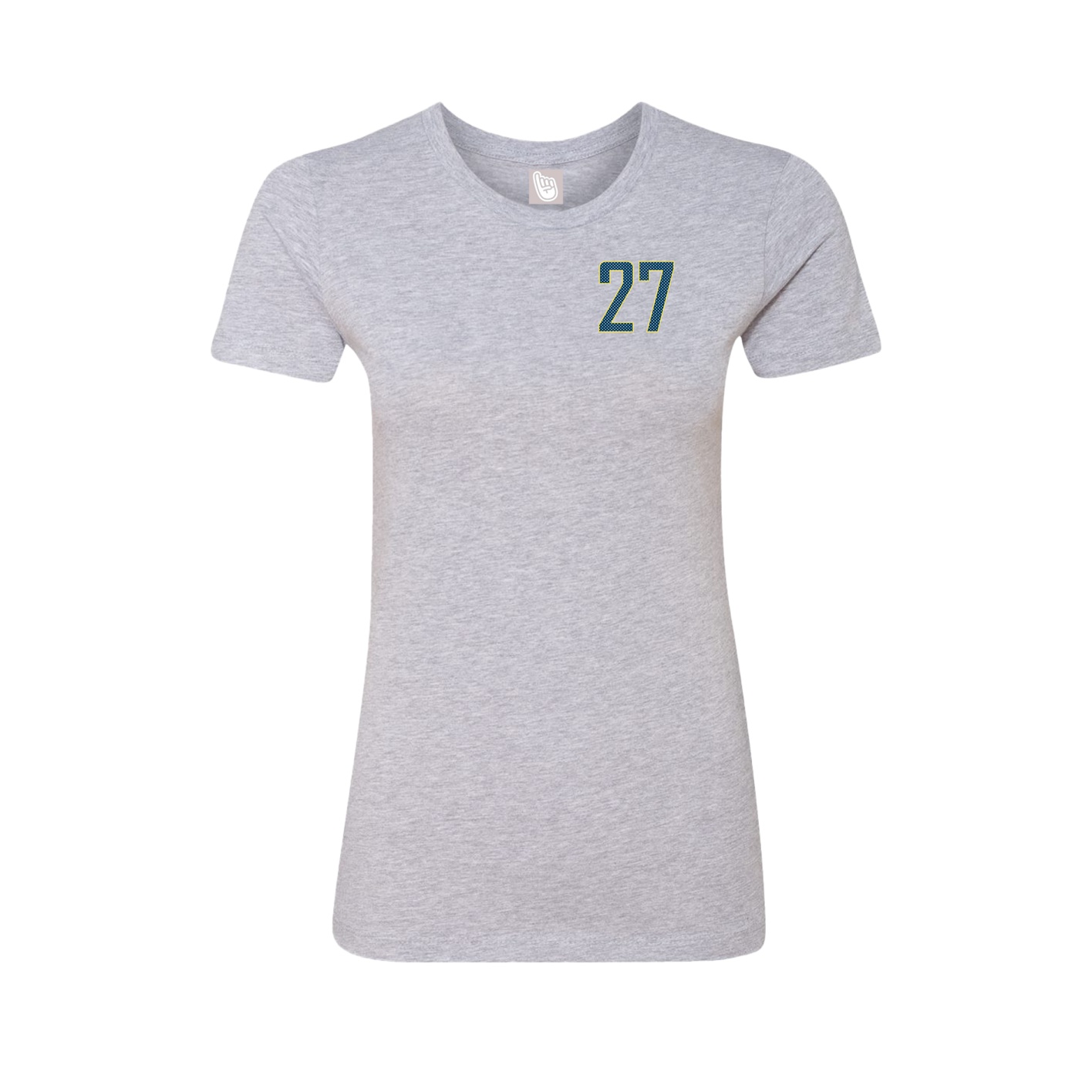Womens Tee — Front Shirsy in Grey
