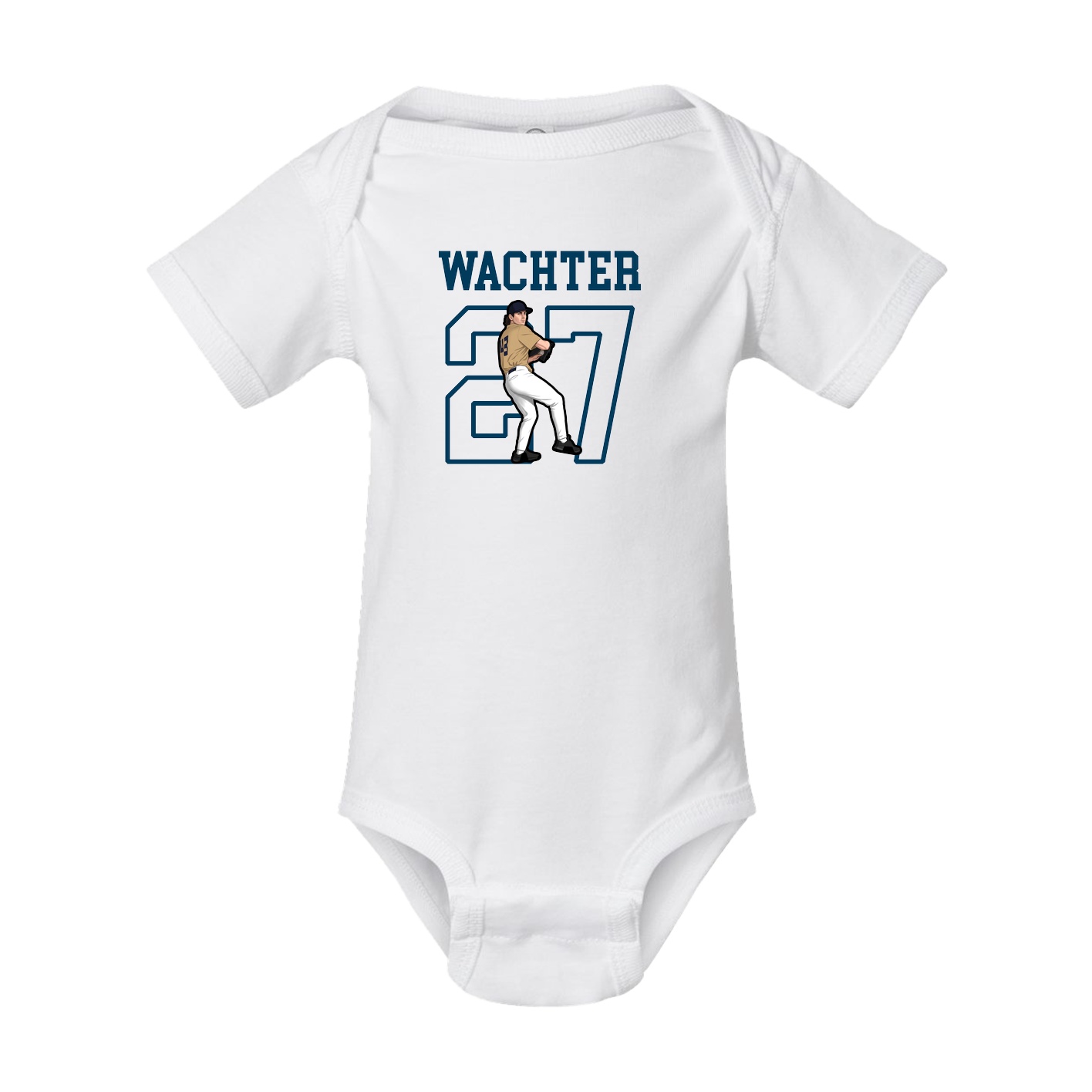 Baby Onesie — Shirsey in White