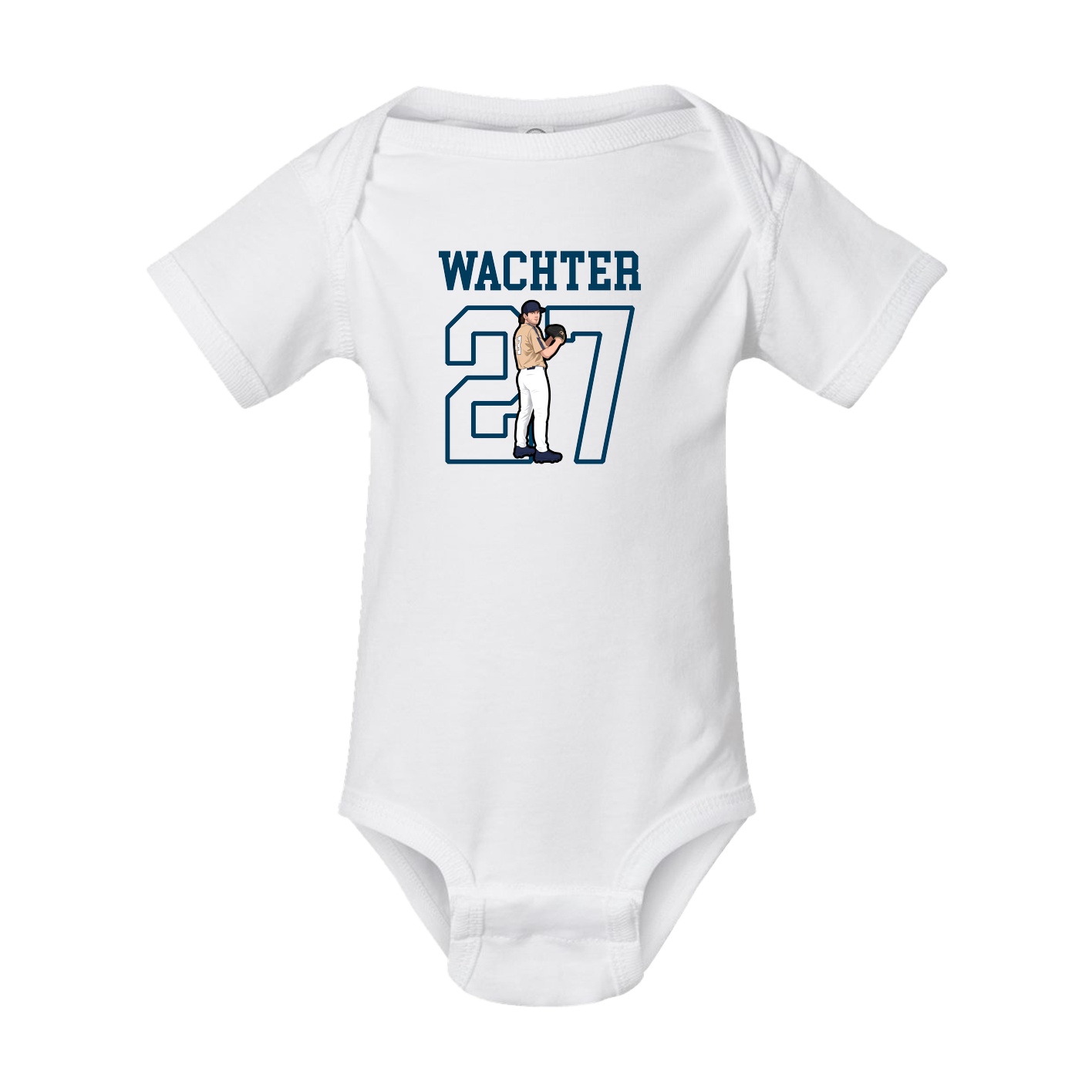 Baby Onesie — Shirsey in White