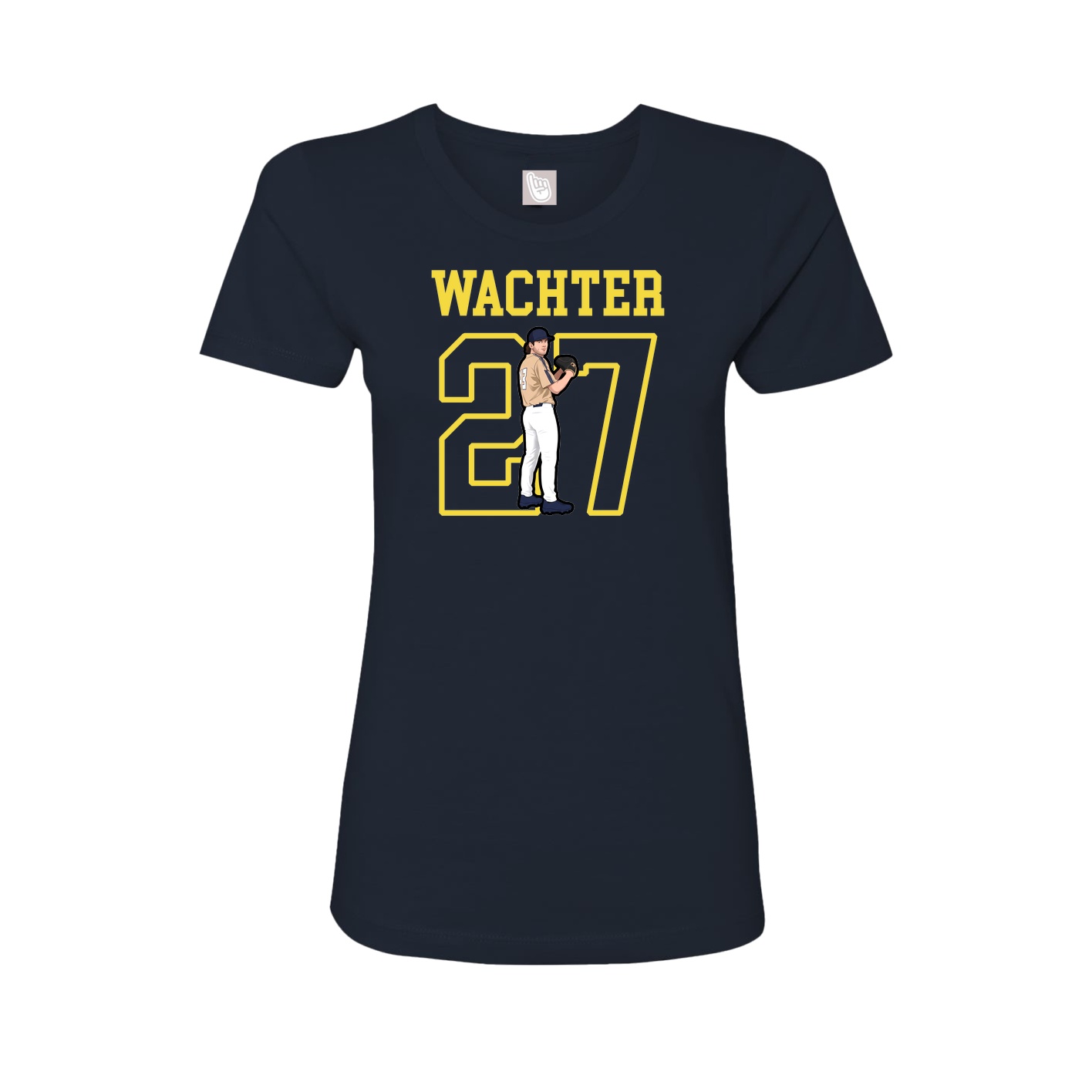 Fitted Women's Tee — Shirsey in Navy