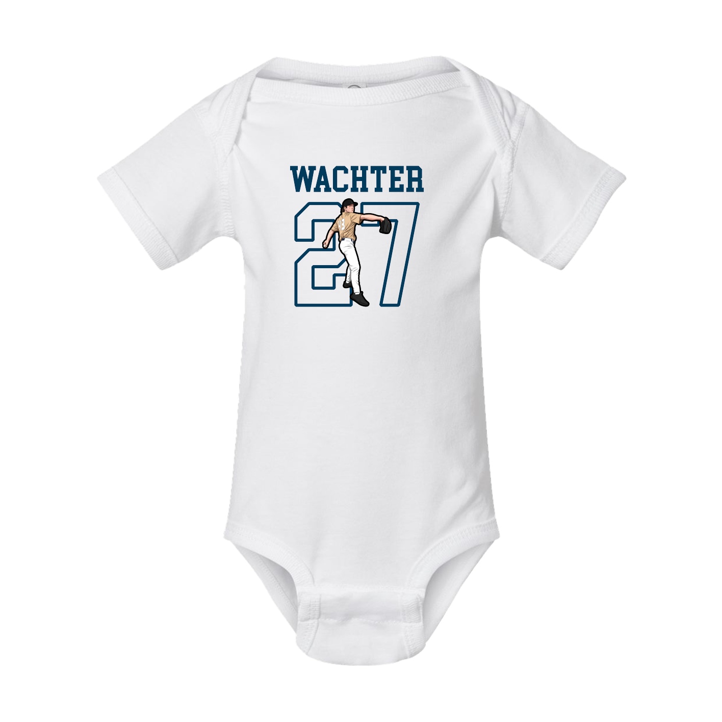 Baby Onesie — Shirsey in White