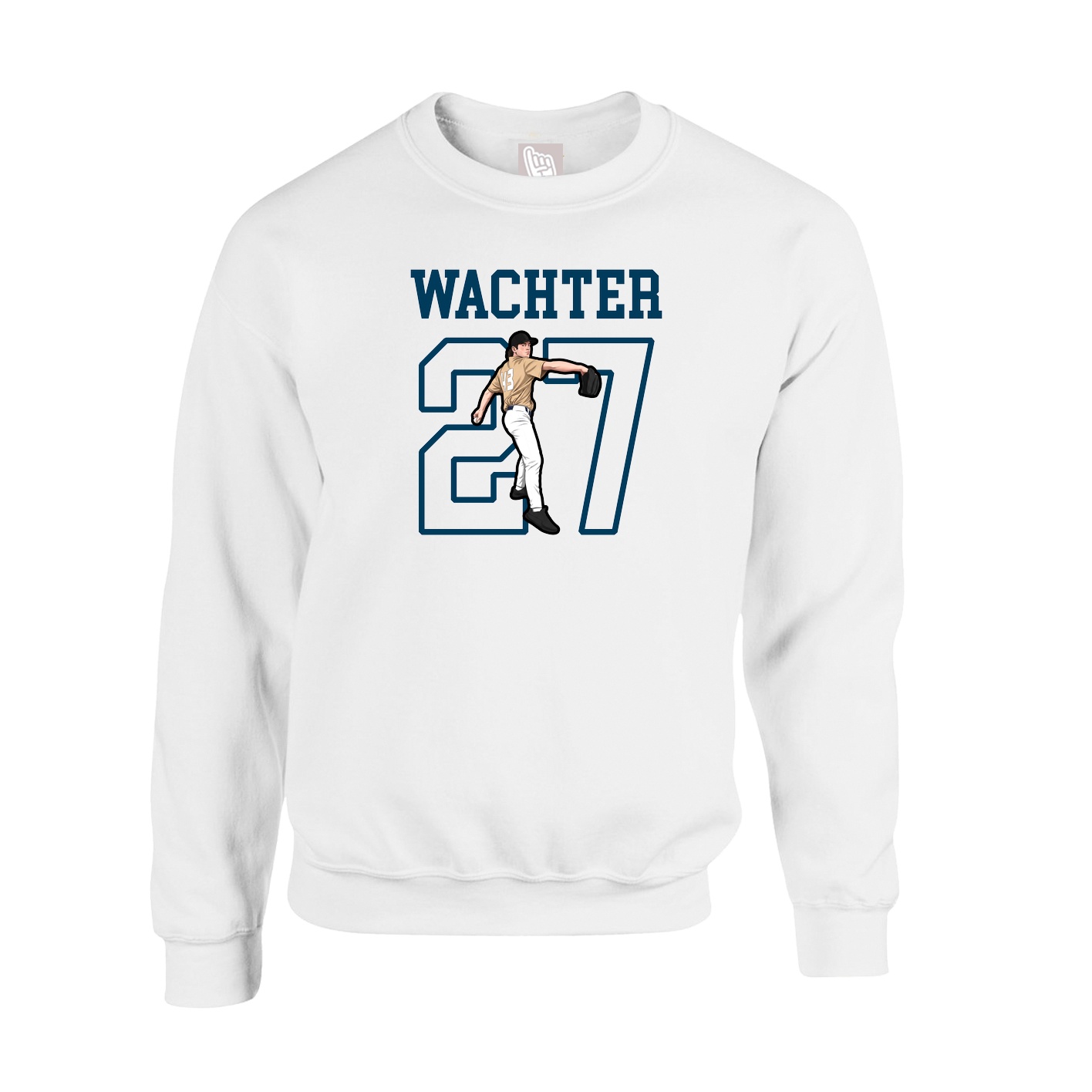 Fleece Crew — Shirsey in White