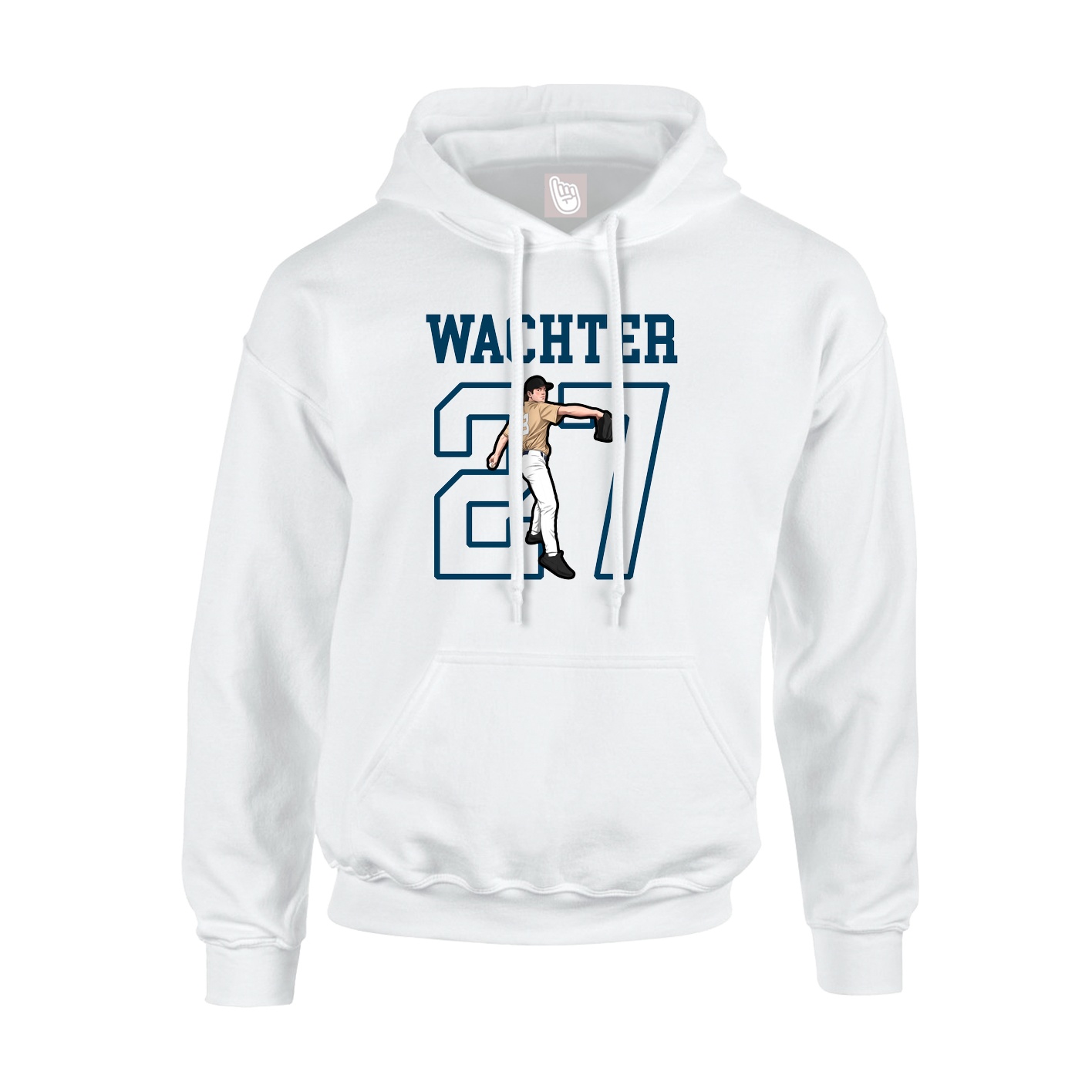 Youth Hoodie — Shirsey in White