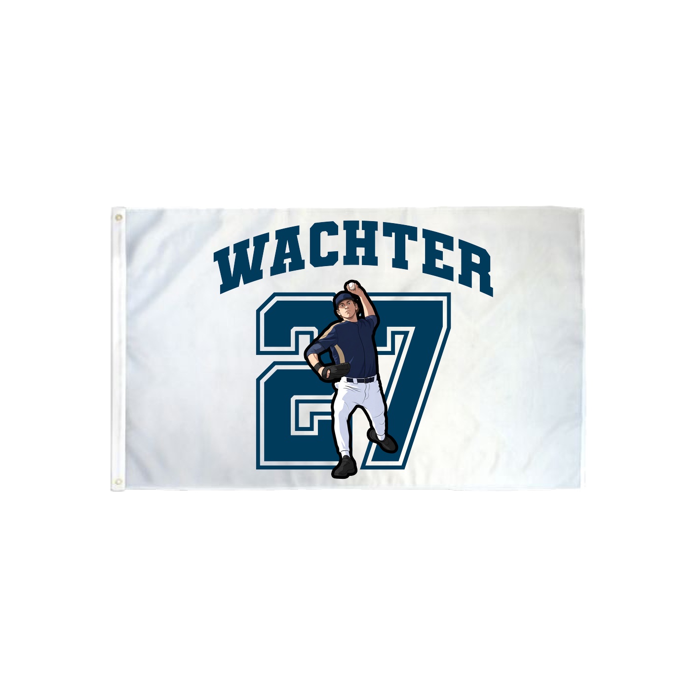 3x5 Flag — Number in Classic