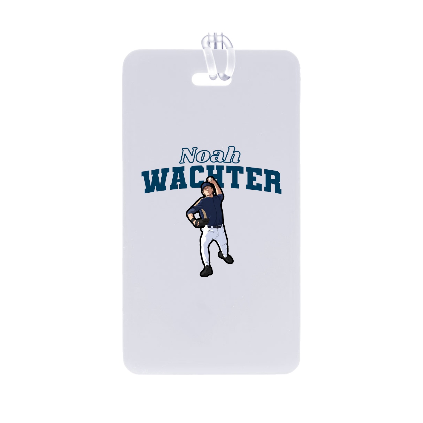 Bag Tag — Name Arch in Classic