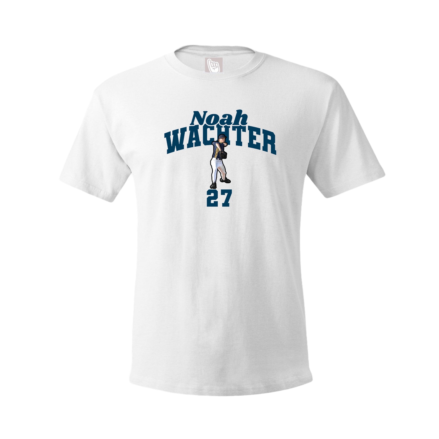 Tee — Signature Arch in White